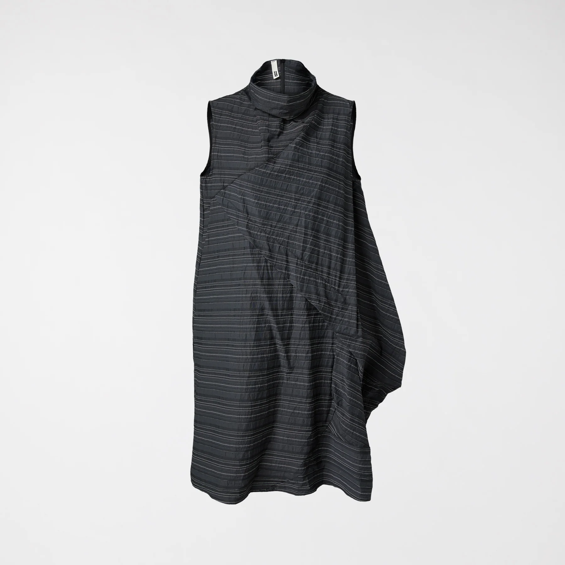 STRIPED SLEEVELESS DRESS - Image 8