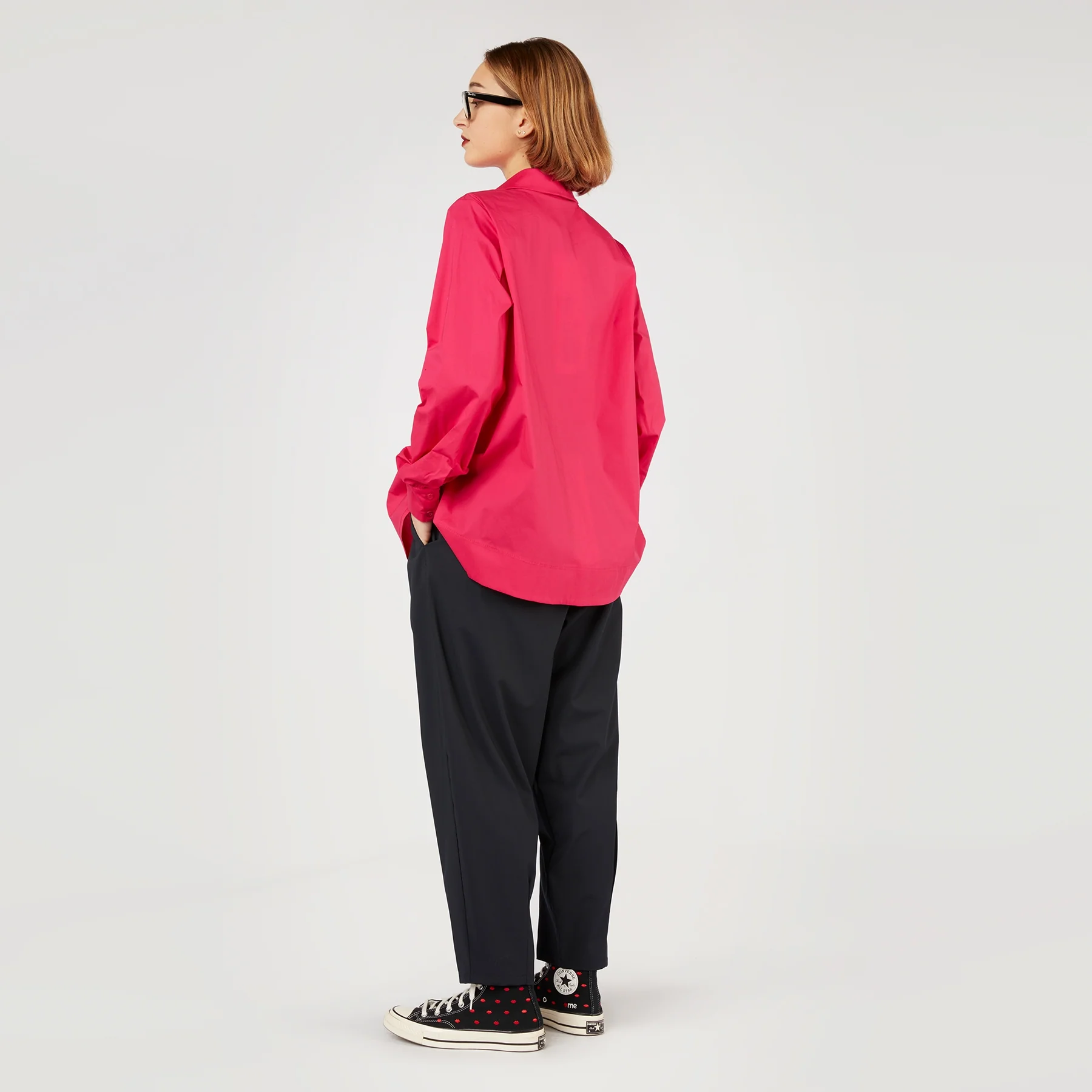 ASYMMETRIC SHIRT WITH POCKET - Image 4