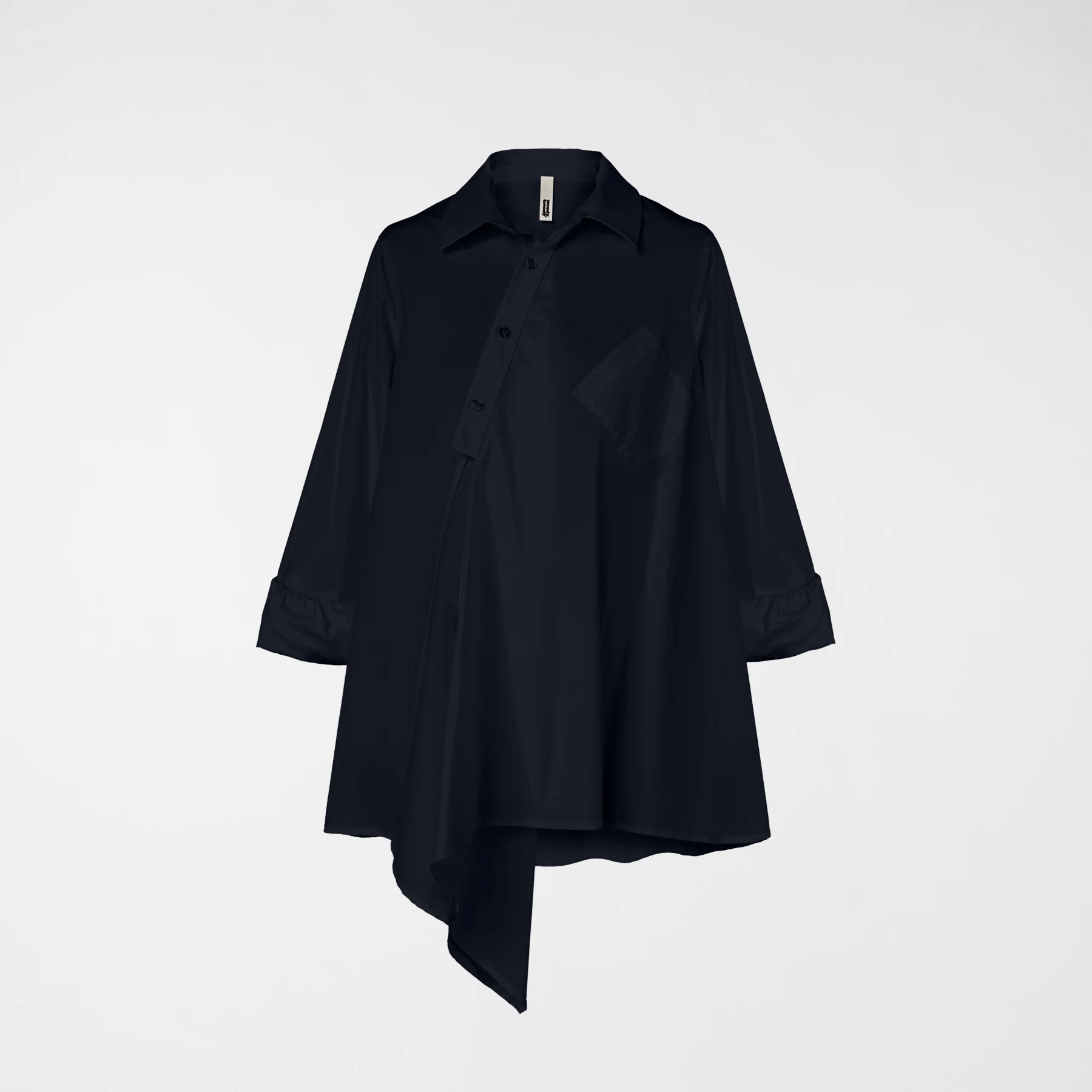ASYMMETRIC SHIRT WITH POCKET - Image 5