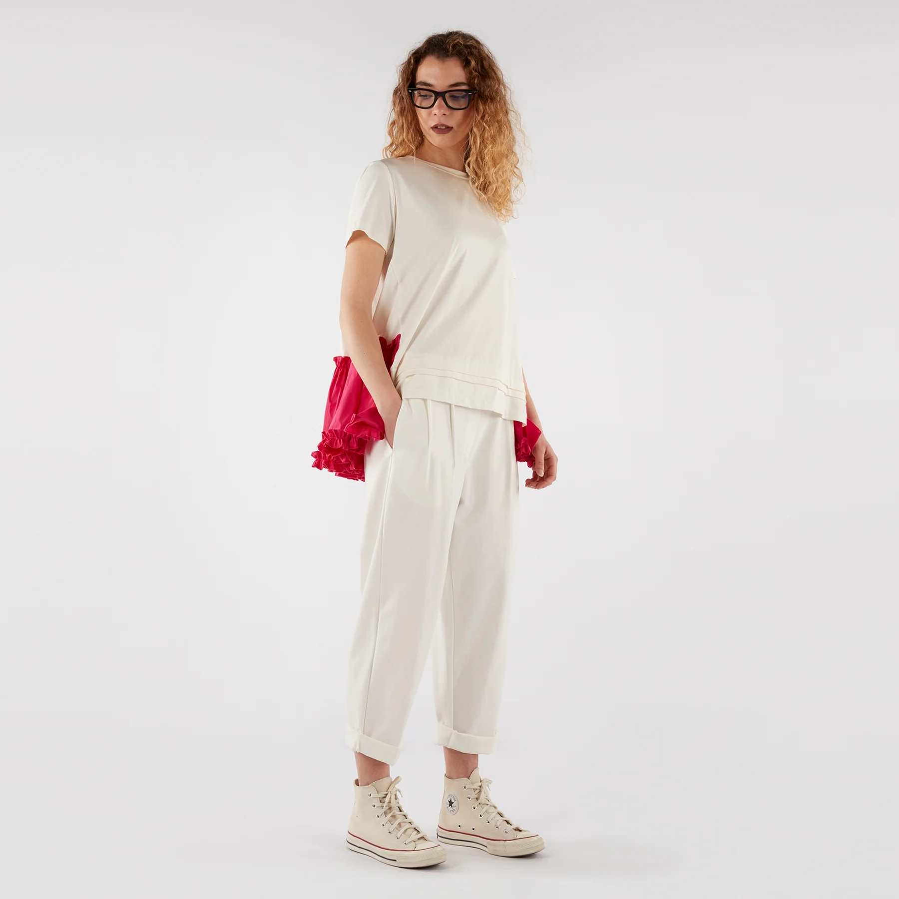 BAGGY PANTS WITH PLEATS - Image 16