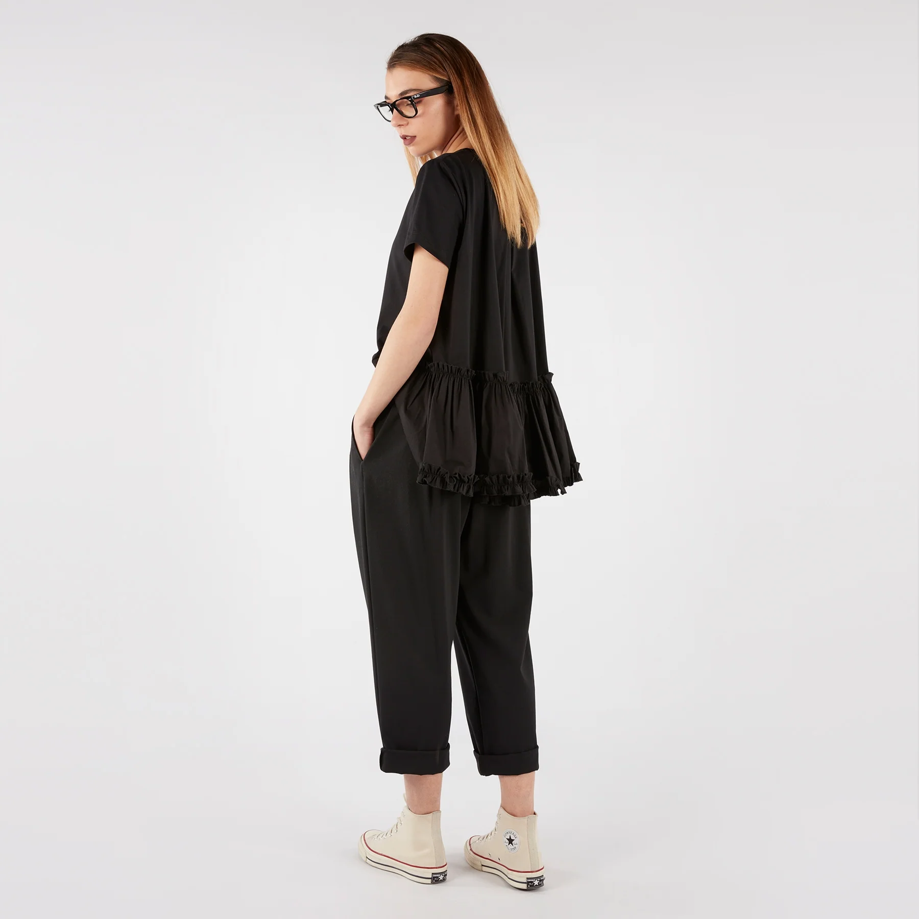 BAGGY PANTS WITH PLEATS - Image 9