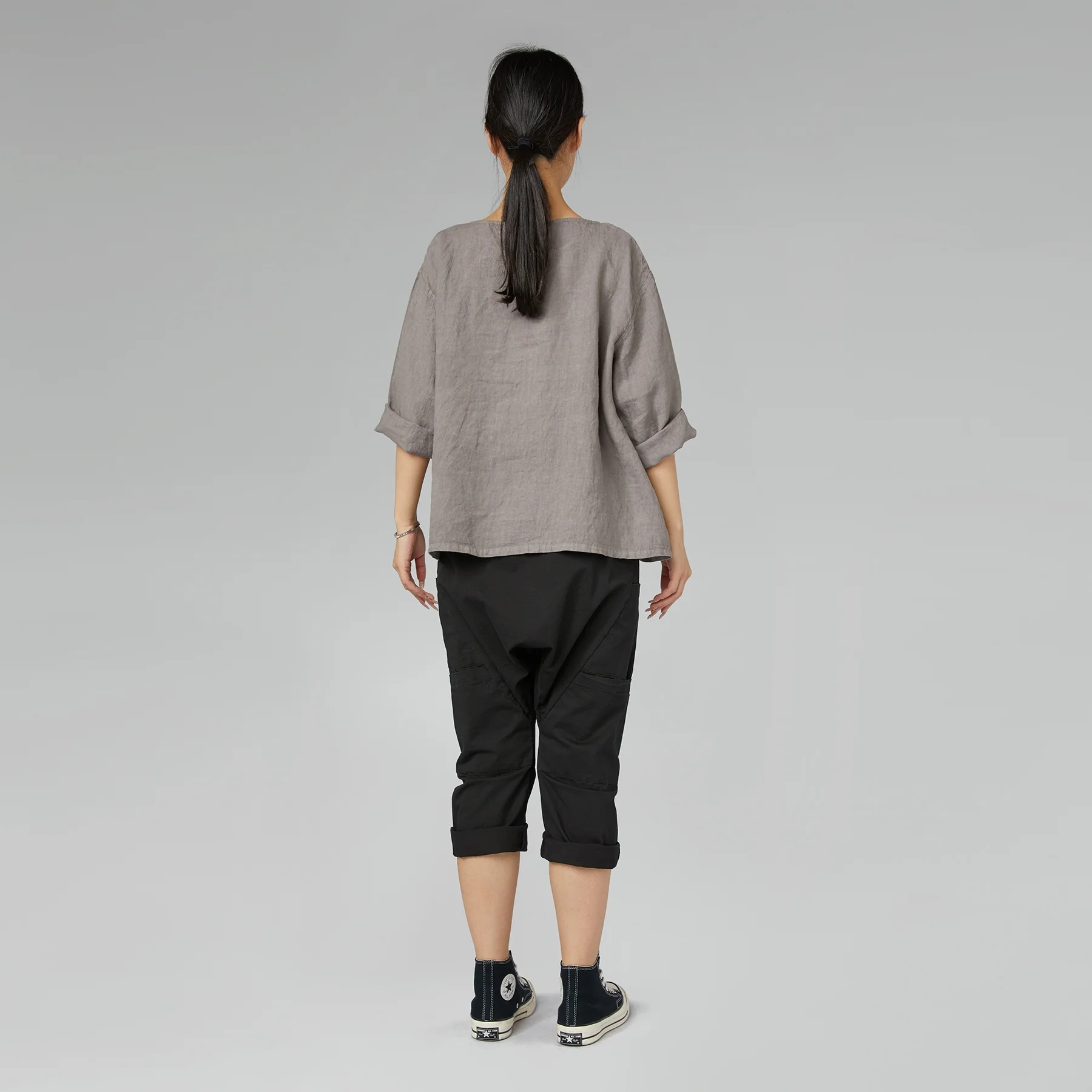 LINEN BLOUSE - Image 4