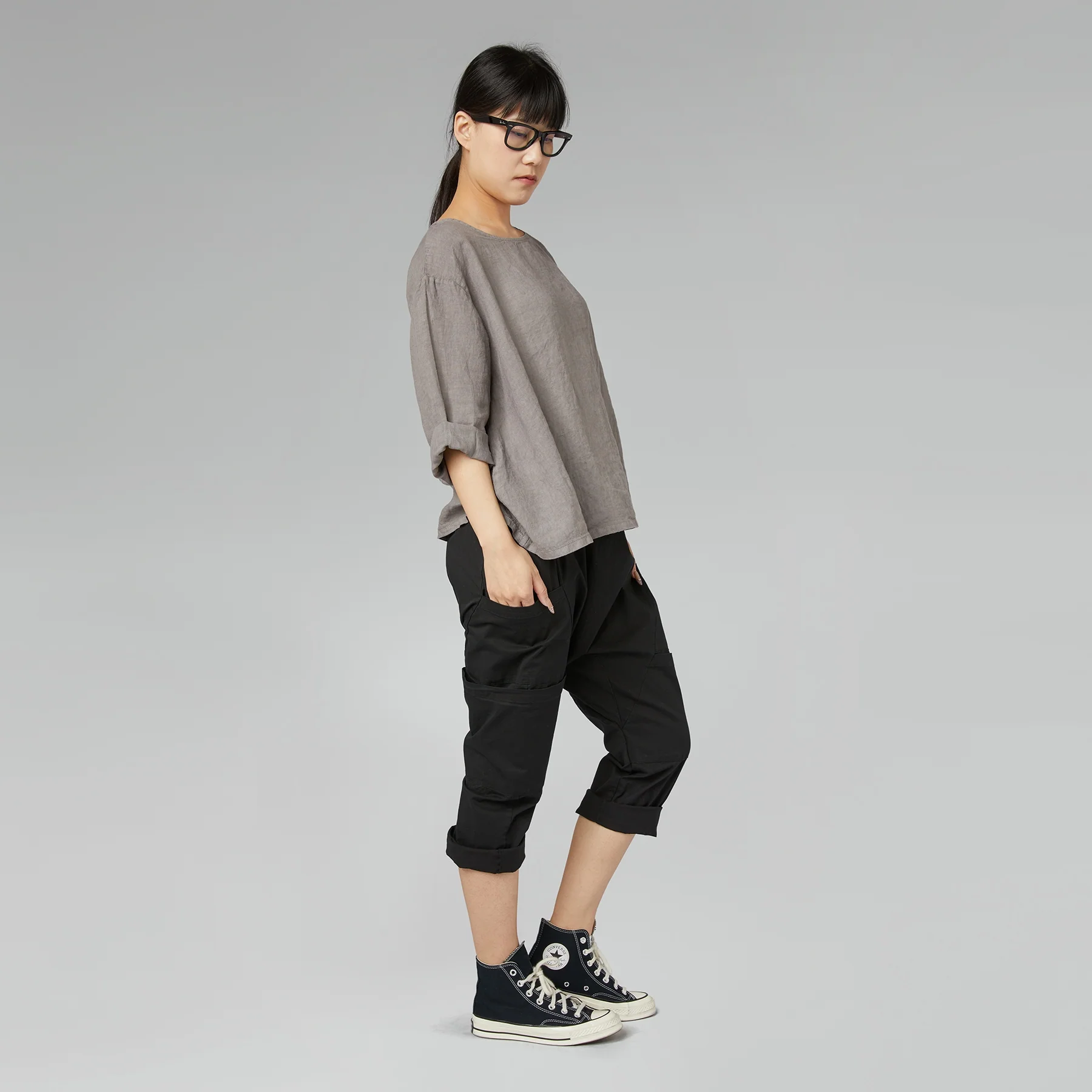 LINEN BLOUSE - Image 5
