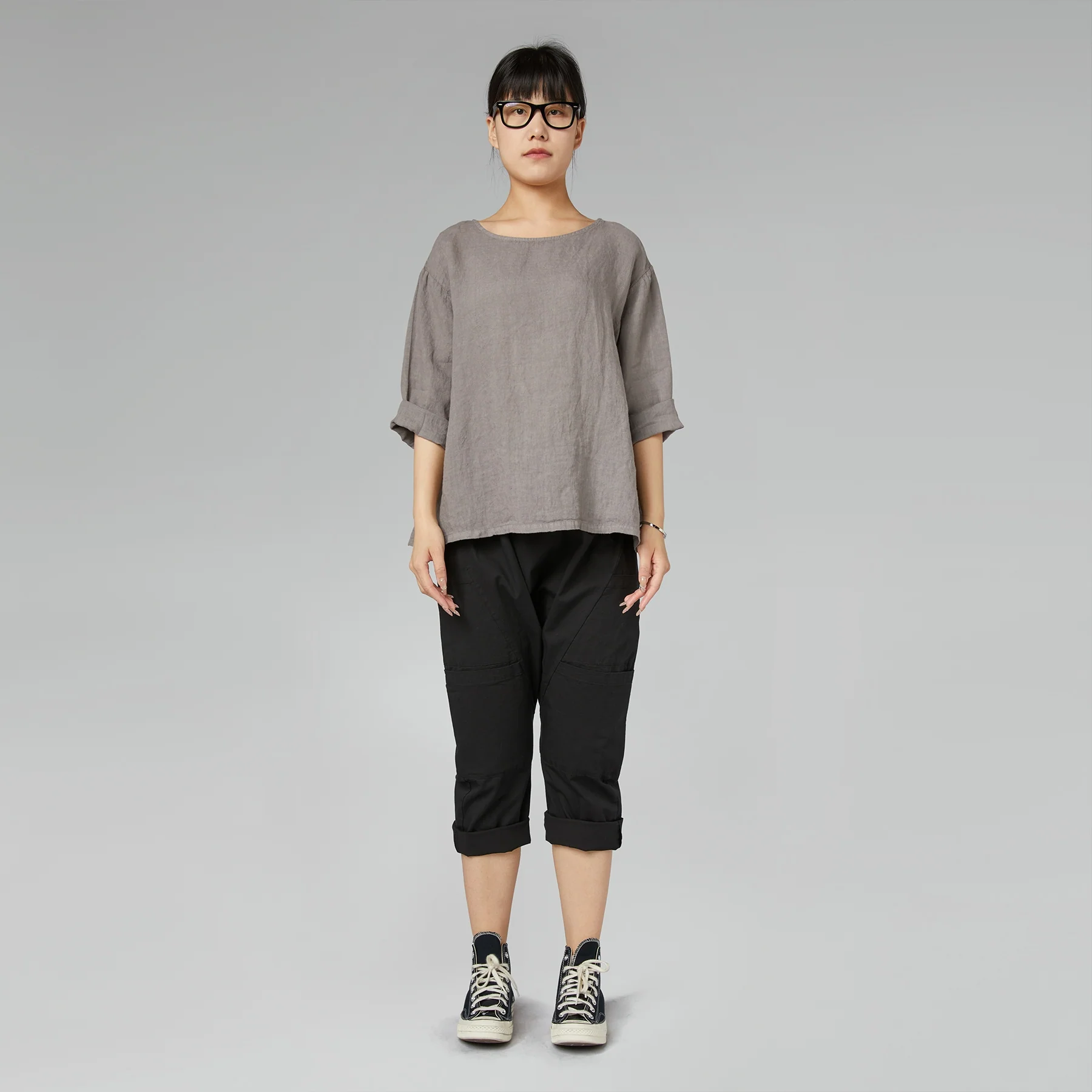 LINEN BLOUSE - Image 6
