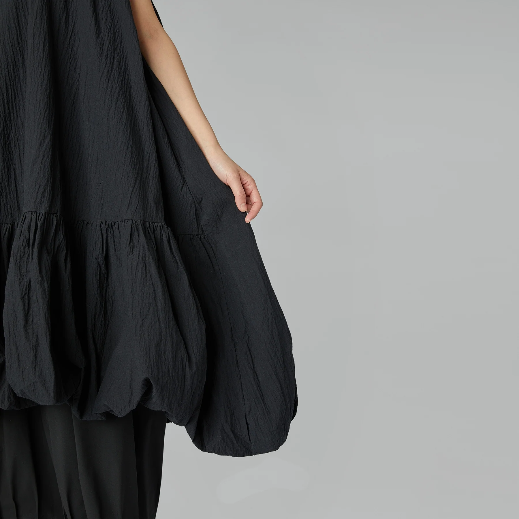 DRESS WITH BALLOON RUFFLE - Image 10