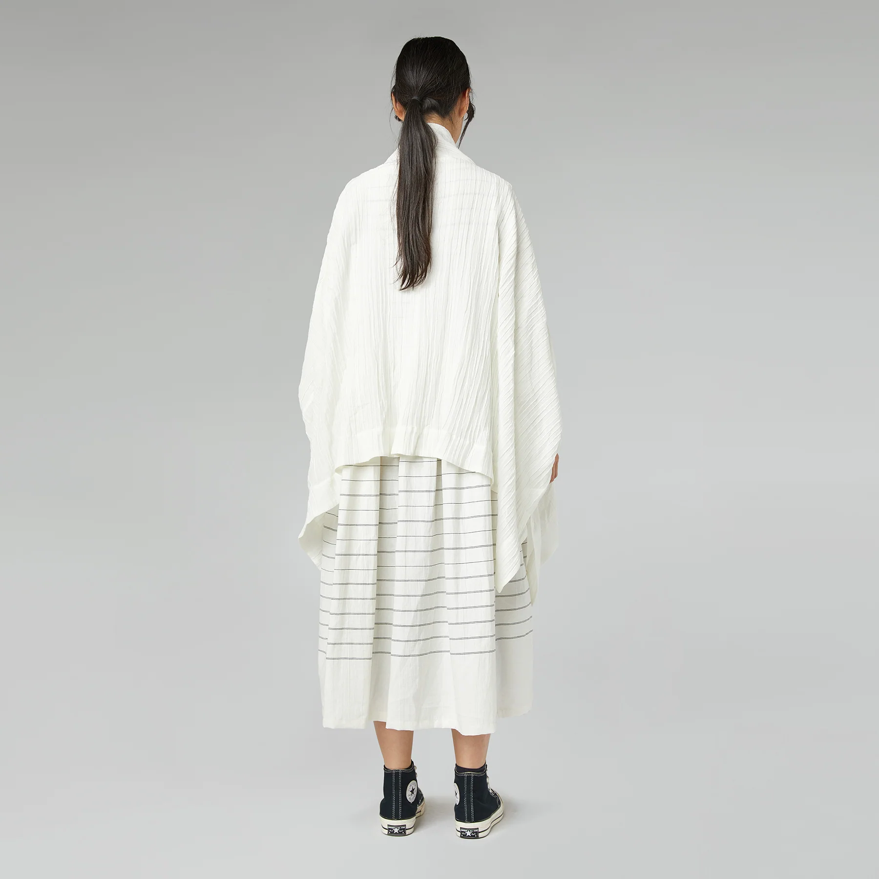 OVERCOAT IN RAMIE' FABRIC - Image 3
