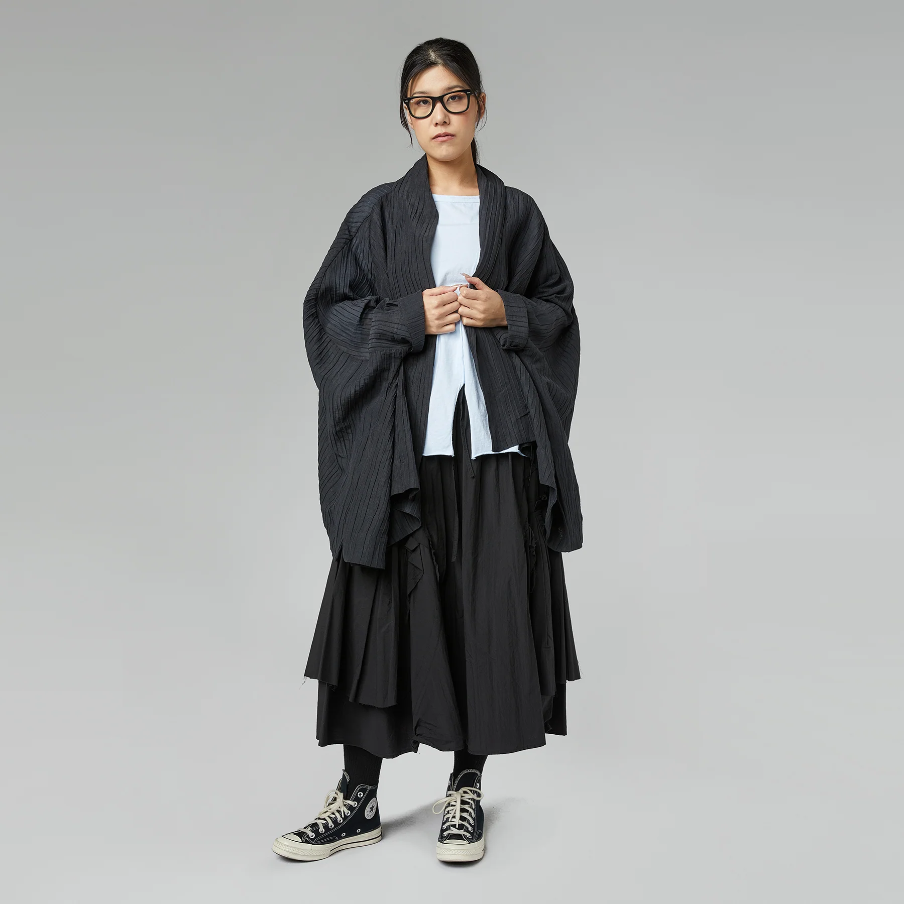 OVERCOAT IN RAMIE' FABRIC - Image 8