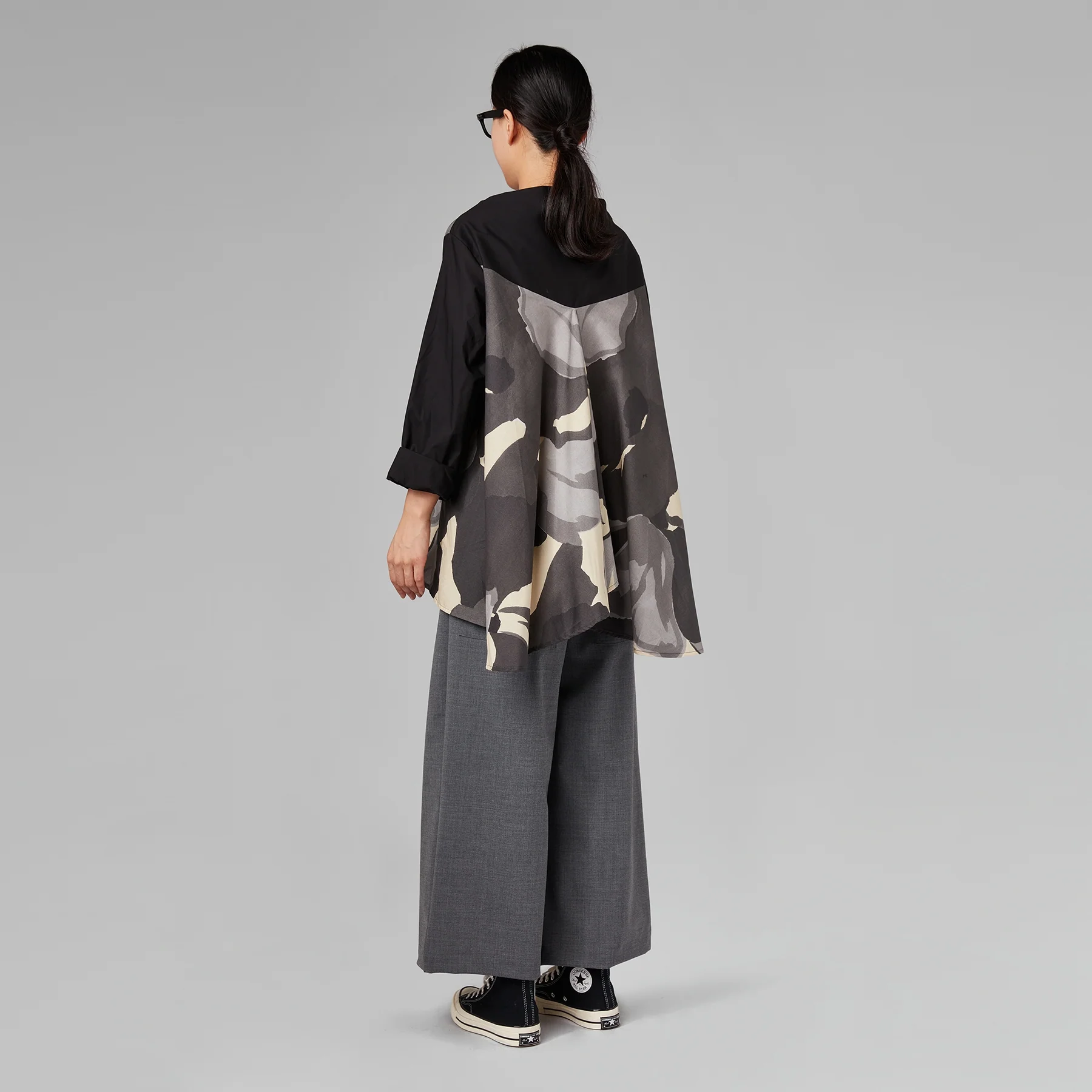 CASUAL FLARED TROUSERS - Image 5