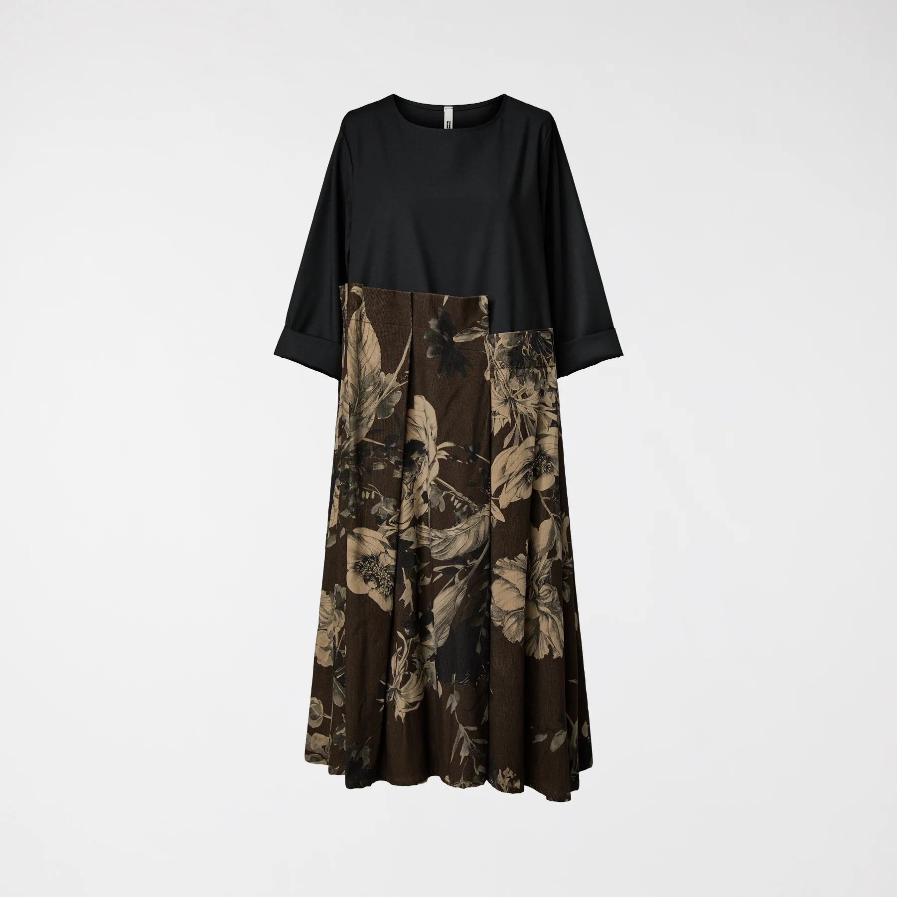 COTTON VELVET SKIRT DRESS