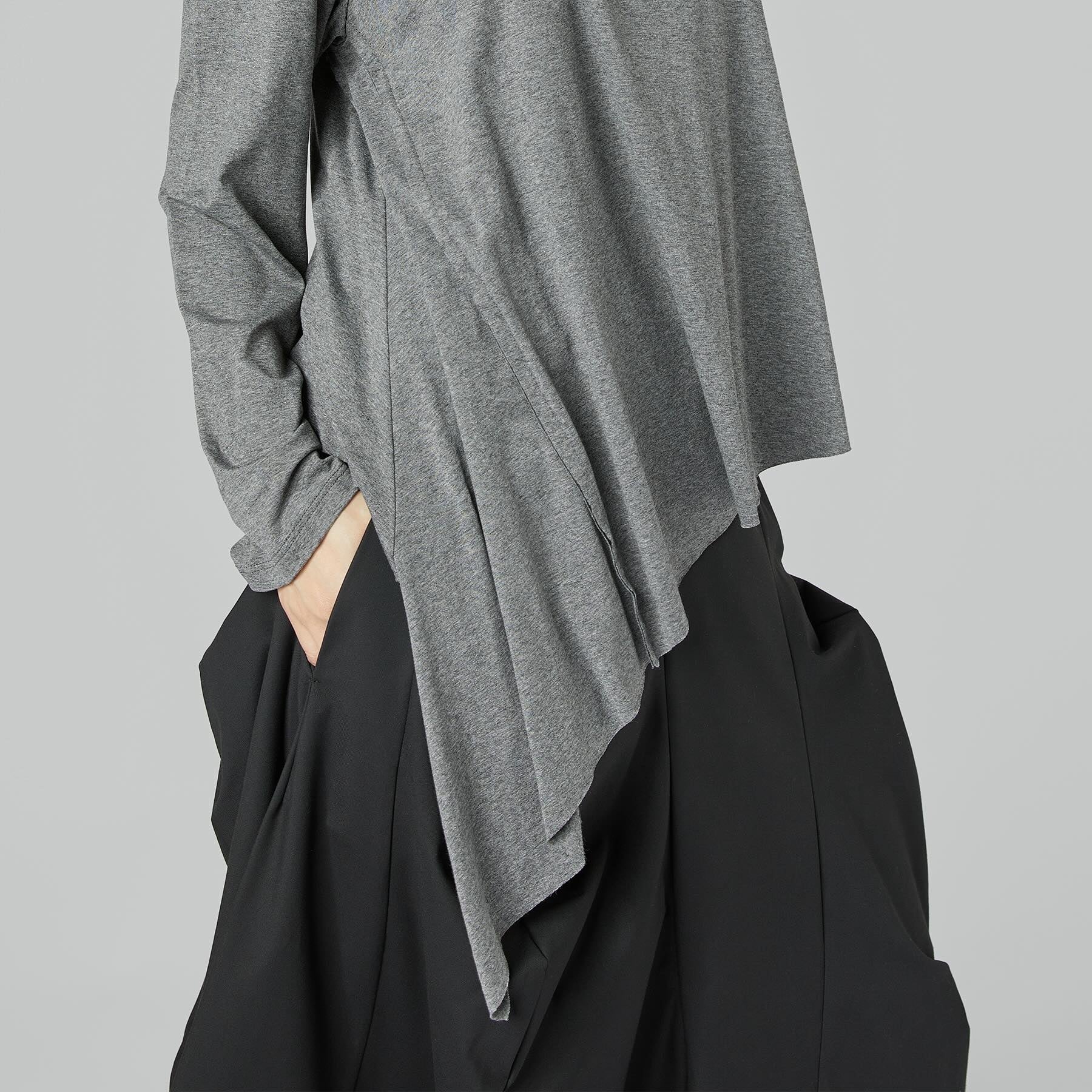 SKIRT WITH PLEATS BLUE - Image 6