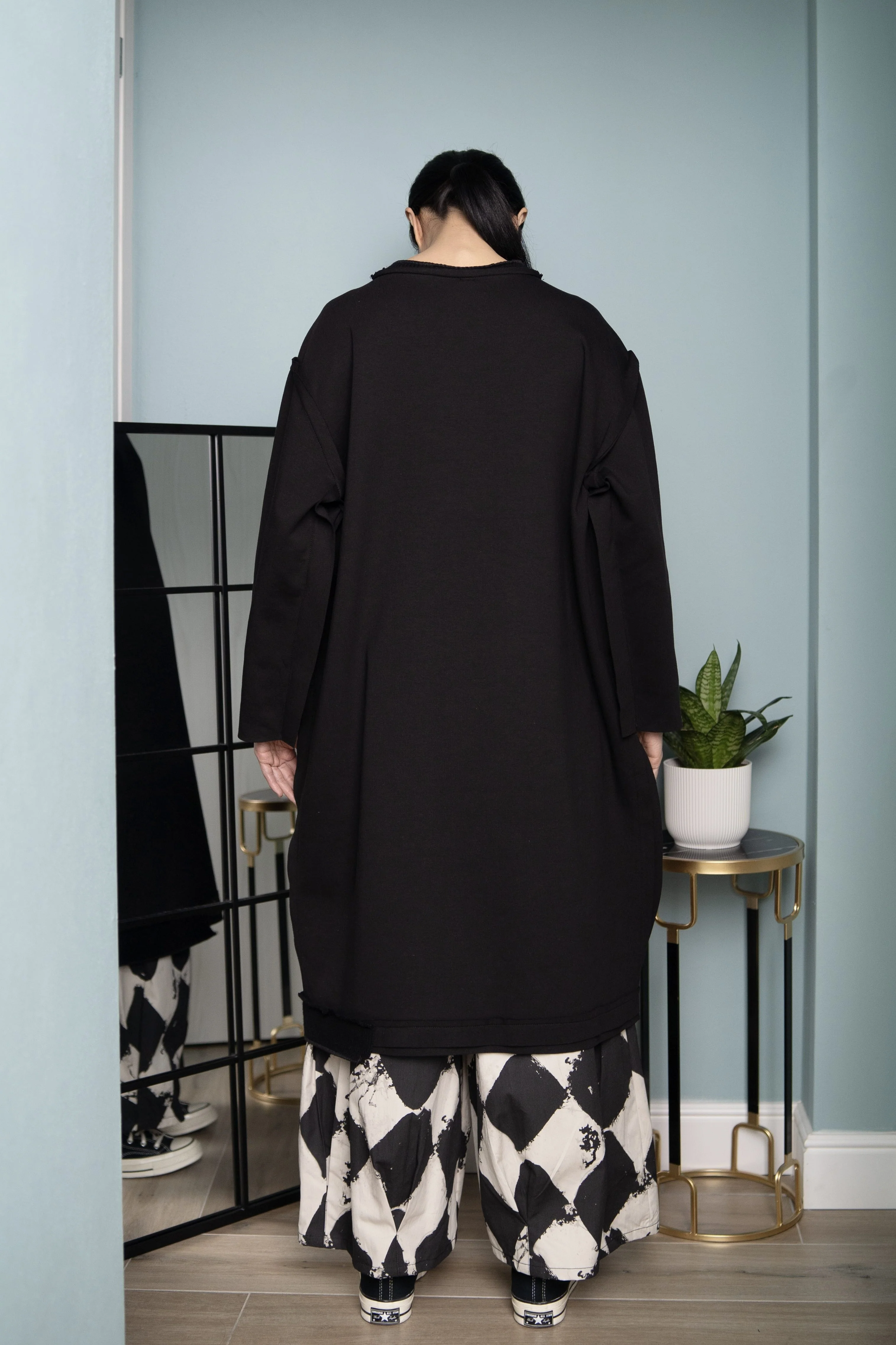 HEAVY SWEATSHIRT DRESS - Image 5
