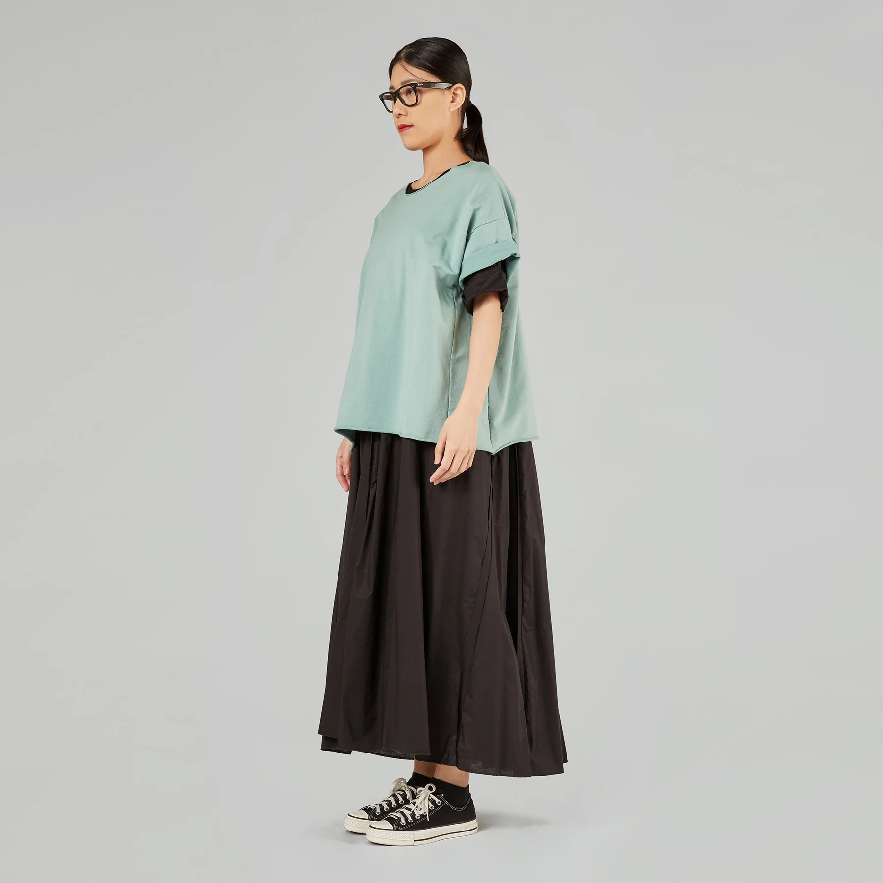 LIGHTWEIGHT SWEATSHIRT IN COTTON FABRIC - Image 4