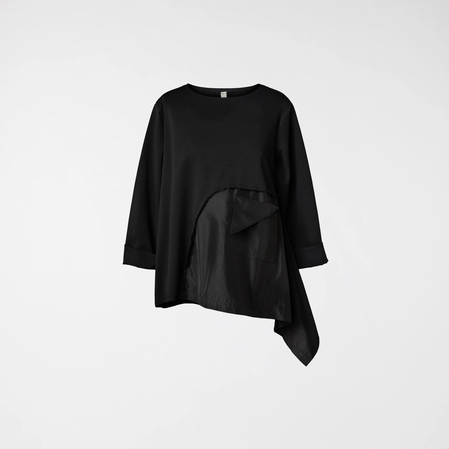 BLOUSE WITH TAFFETA' DETAIL