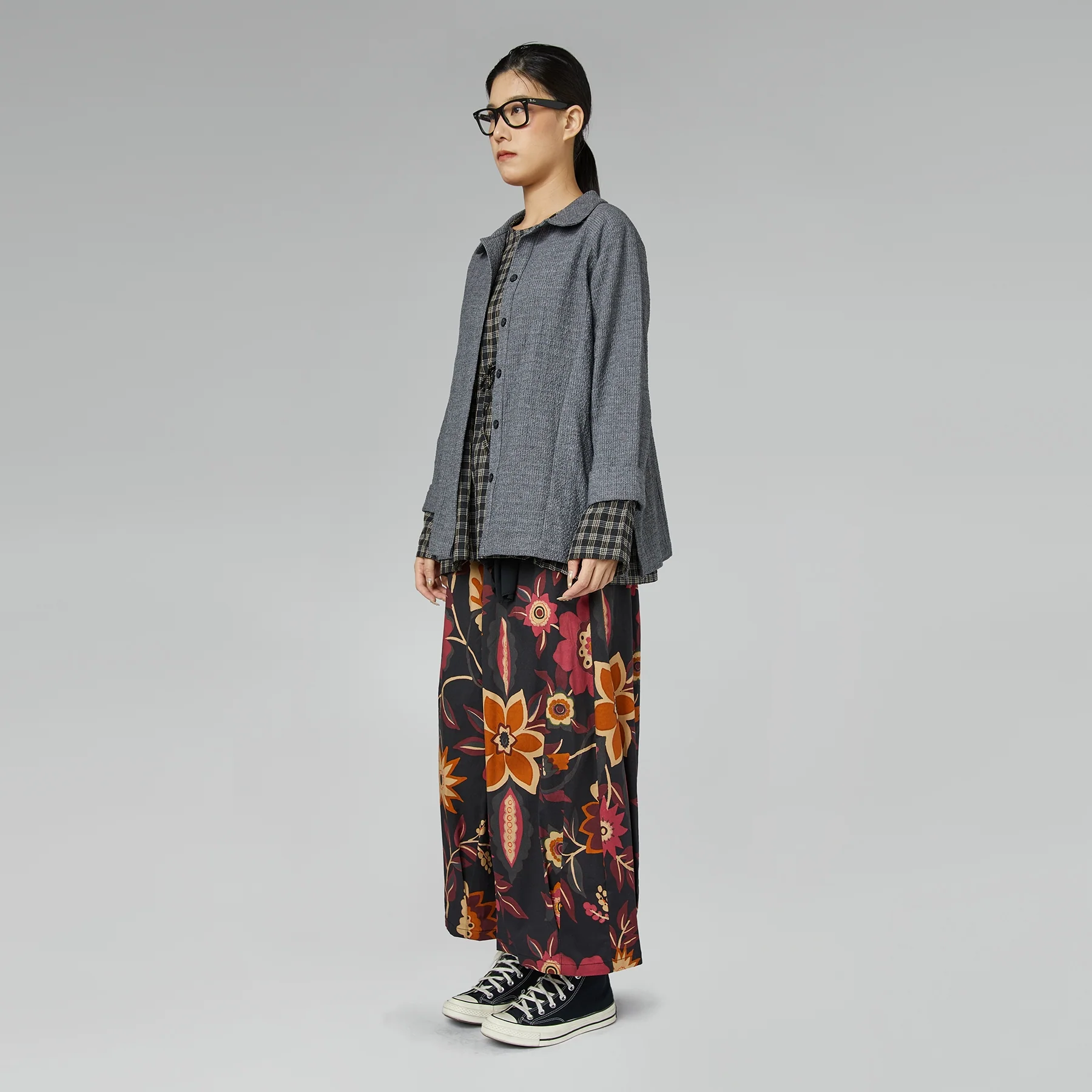 MELANGE SHIRT IN COTTON BLEND - Image 3