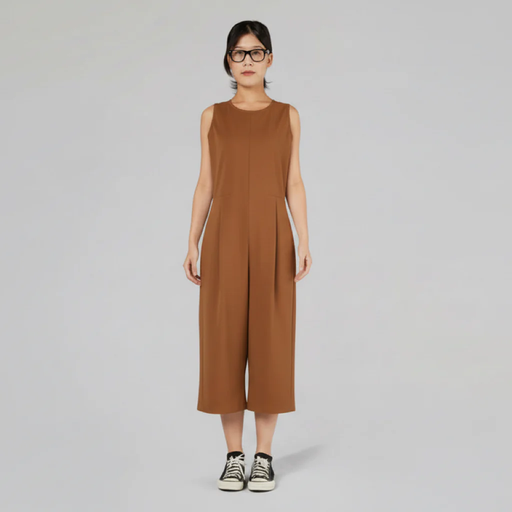 OVERALL IN MILAN STITCH FABRIC - Image 11