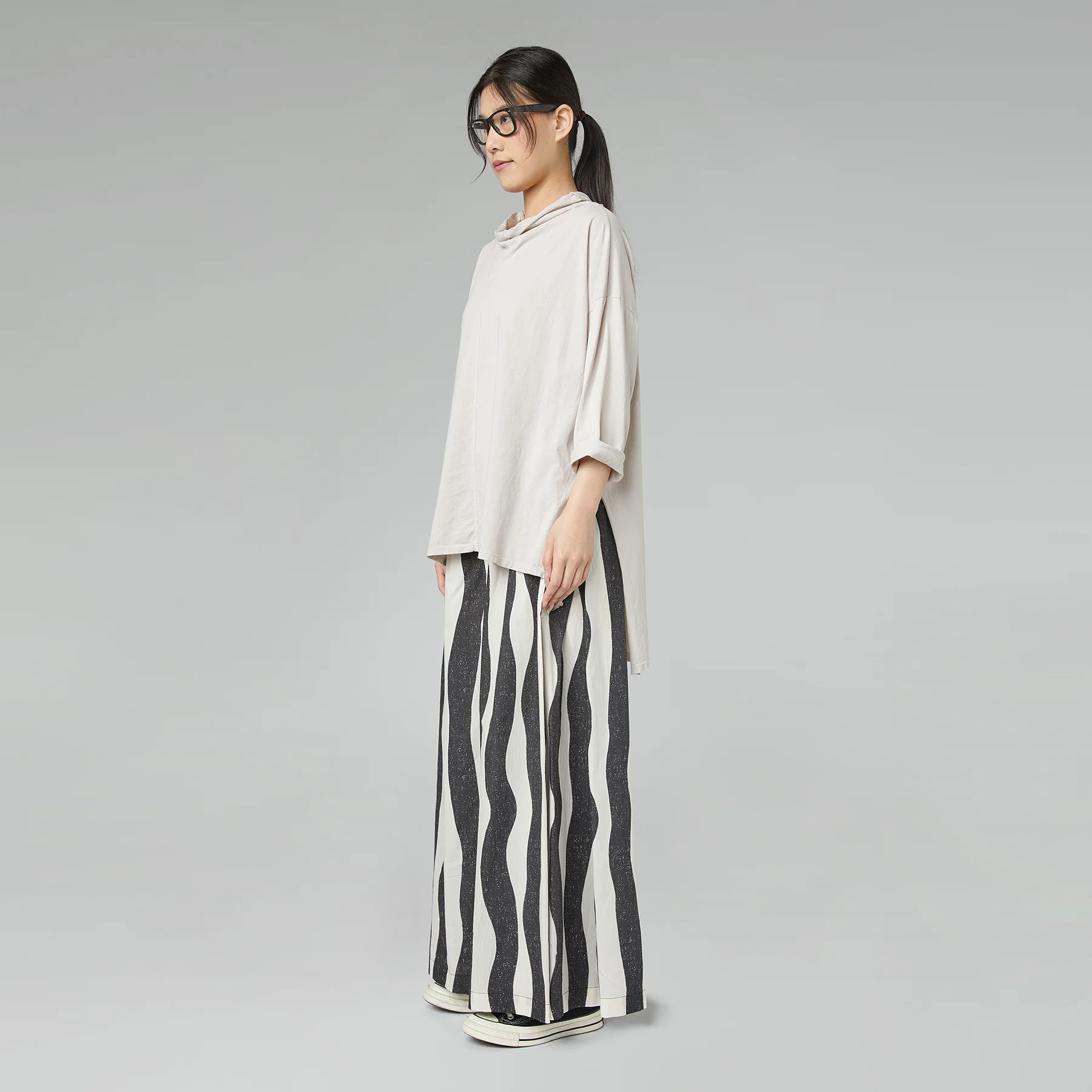 WAVE STRIPED TROUSERS - Image 3