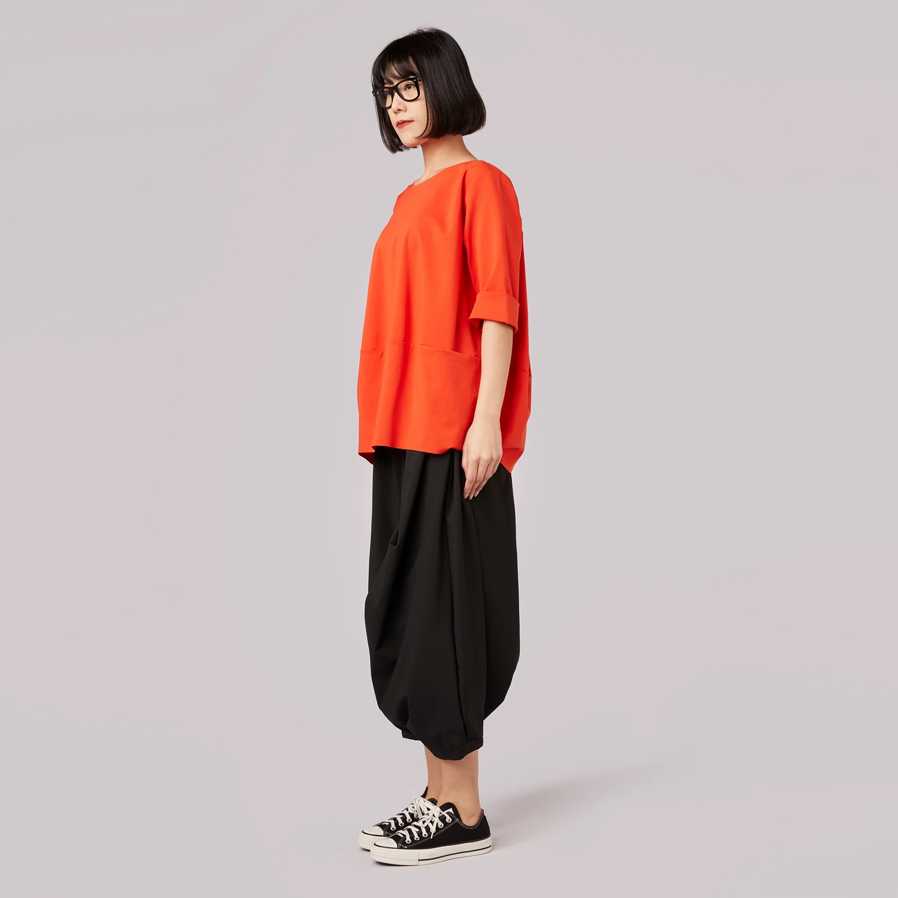 PANT-SKIRT WITH PLEATS - Image 6