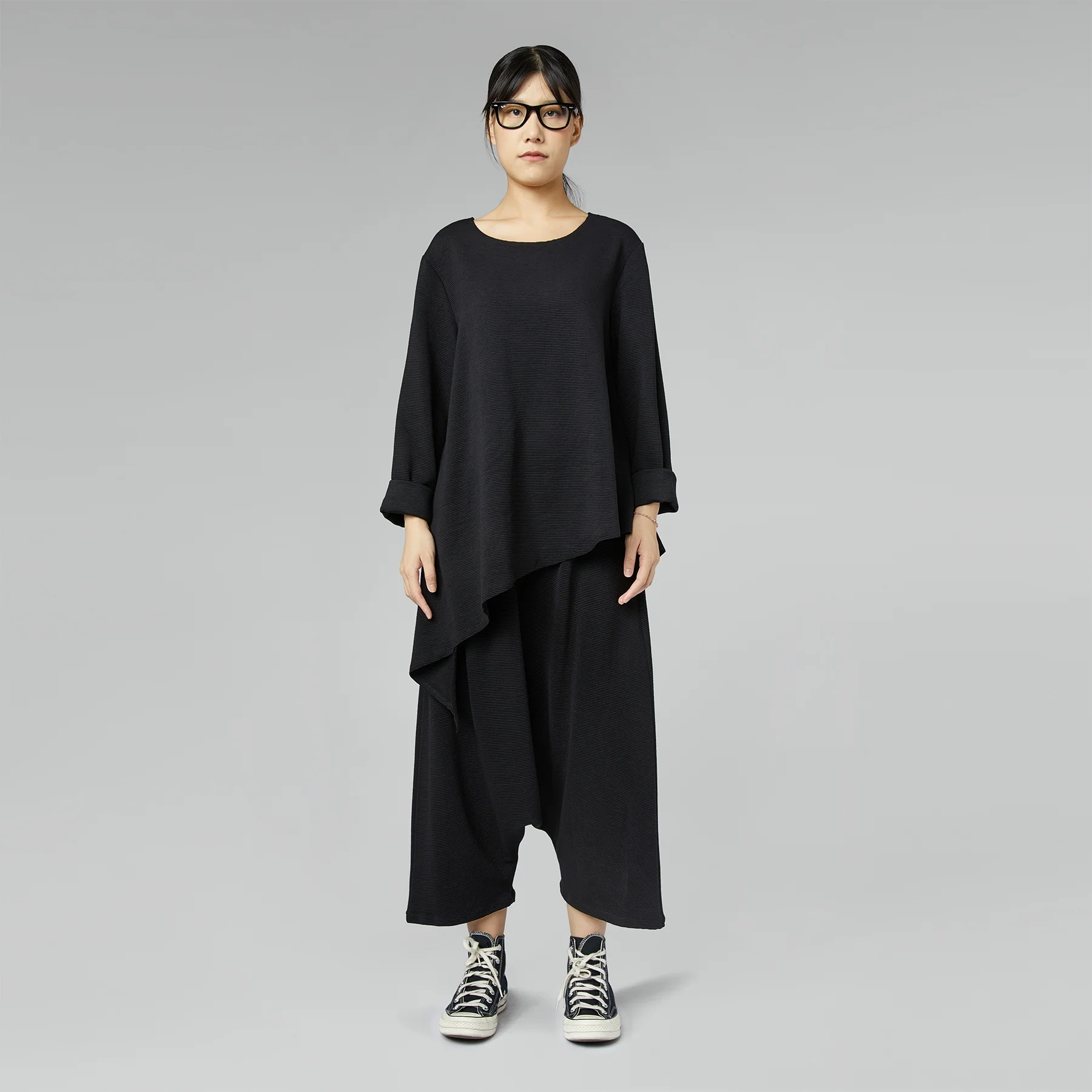 FAILLE LOW CROTCH TROUSERS - Image 2