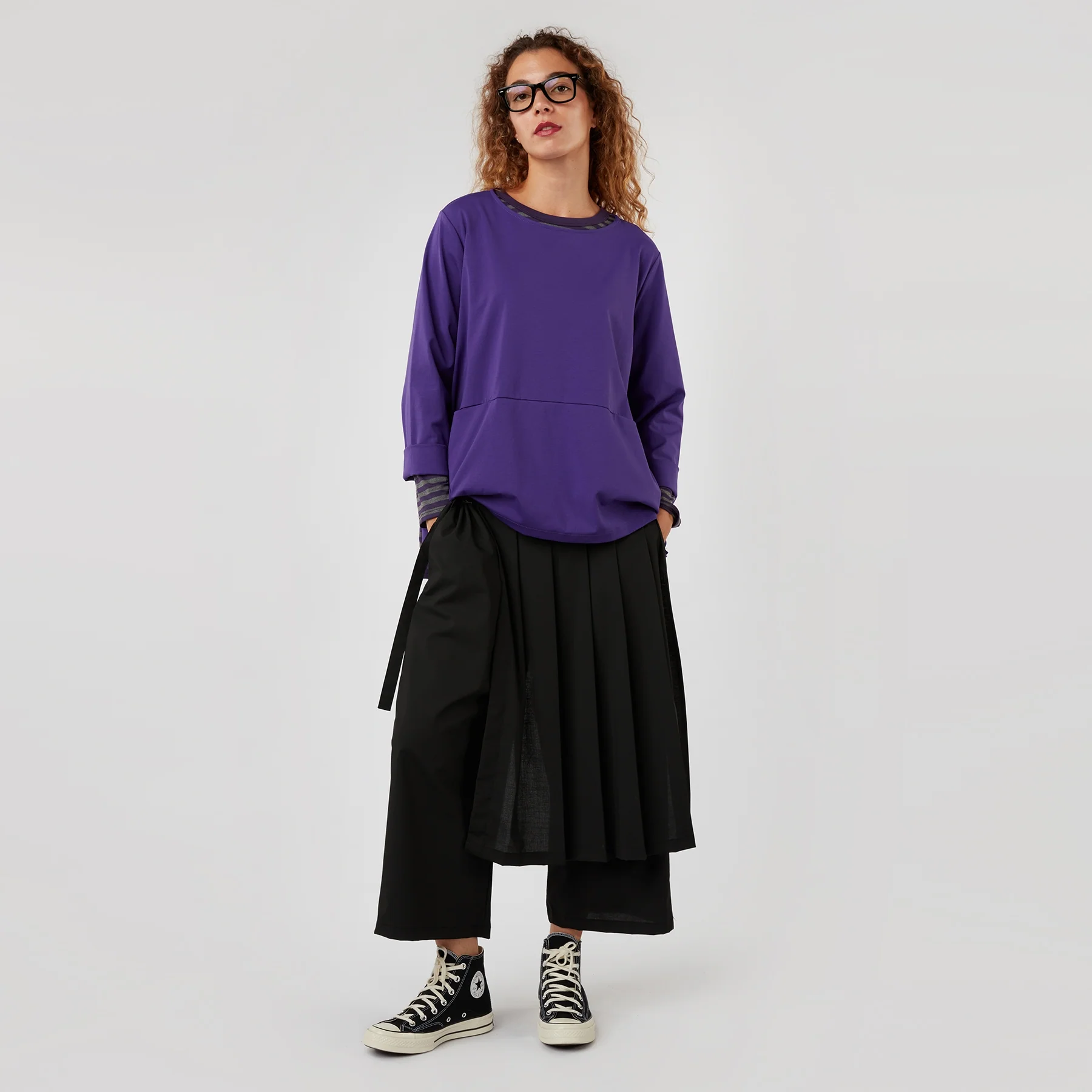 PAREO-EFFECT TROUSERS - Image 7