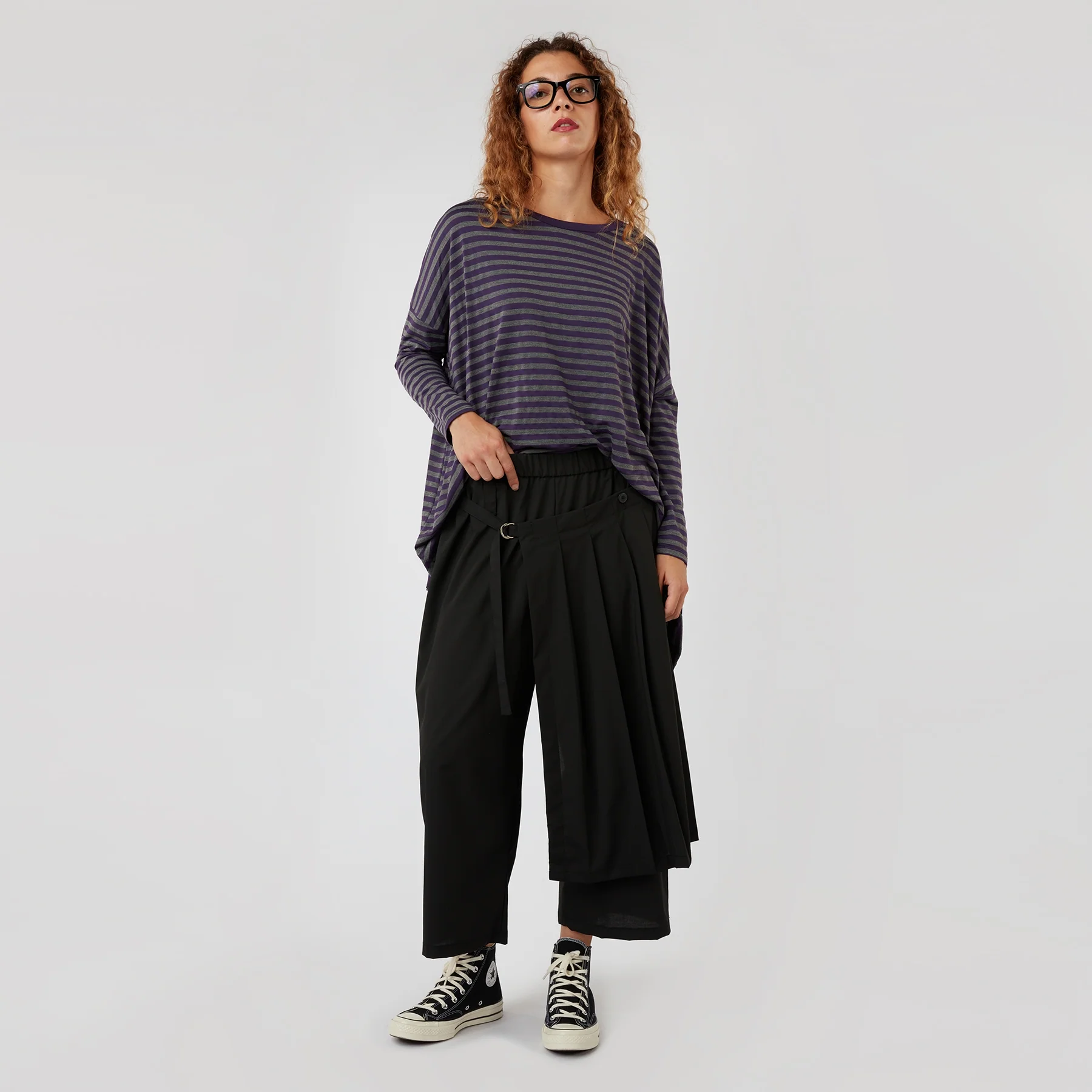 PAREO-EFFECT TROUSERS - Image 9