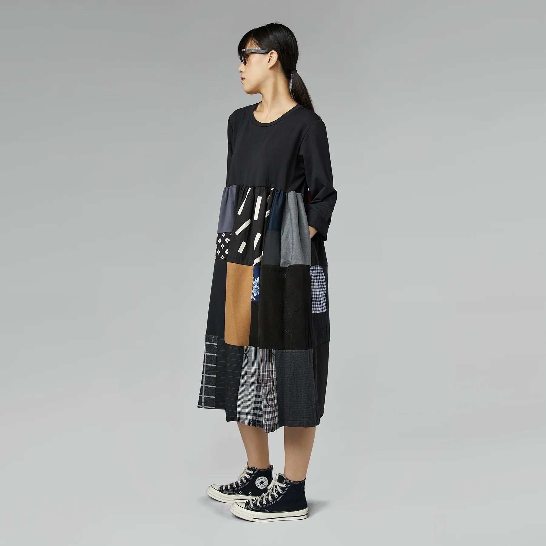 PATCHWORK DRESS - Image 4