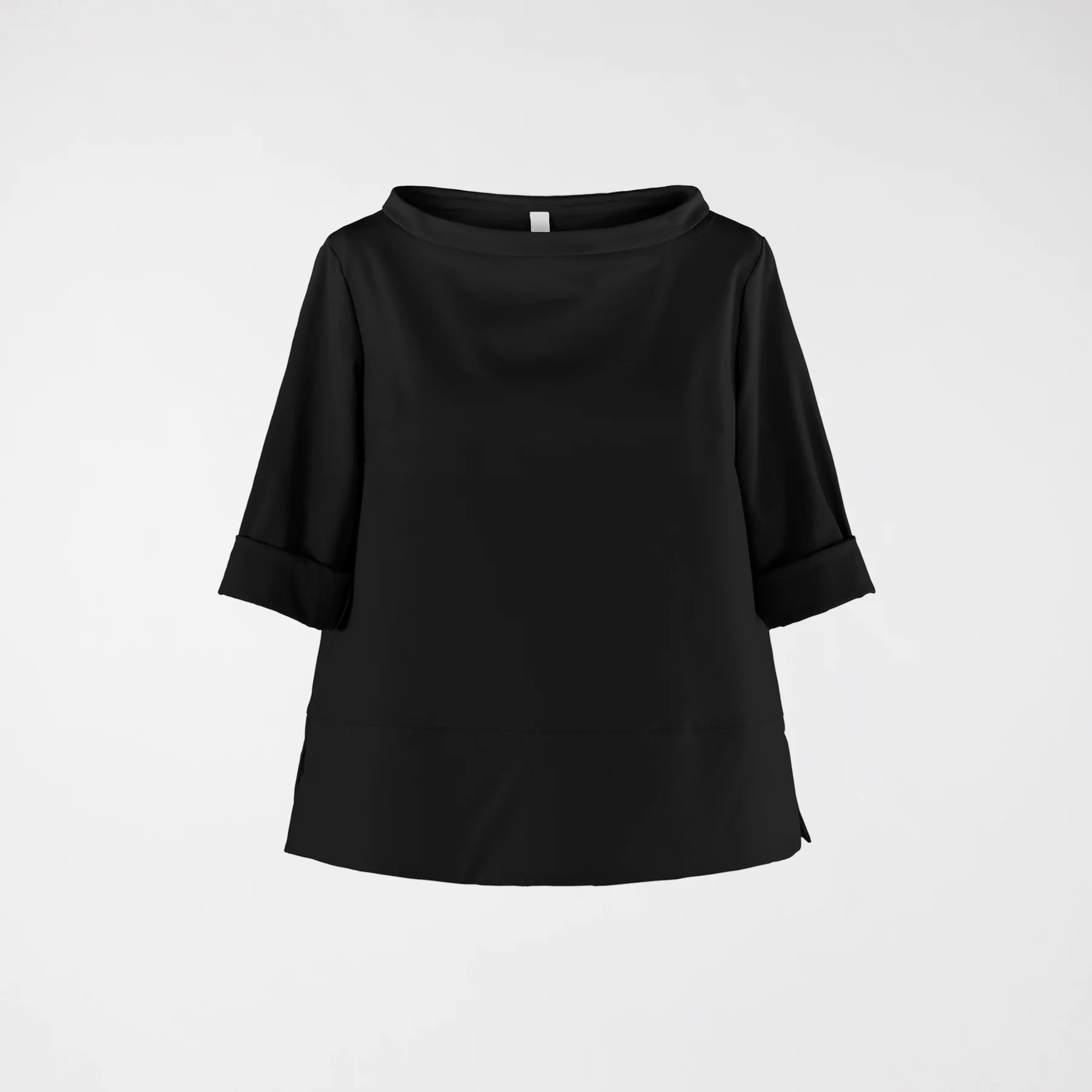 PUNTO MILANO FABRIC T-SHIRT WITH COLLAR - Image 11