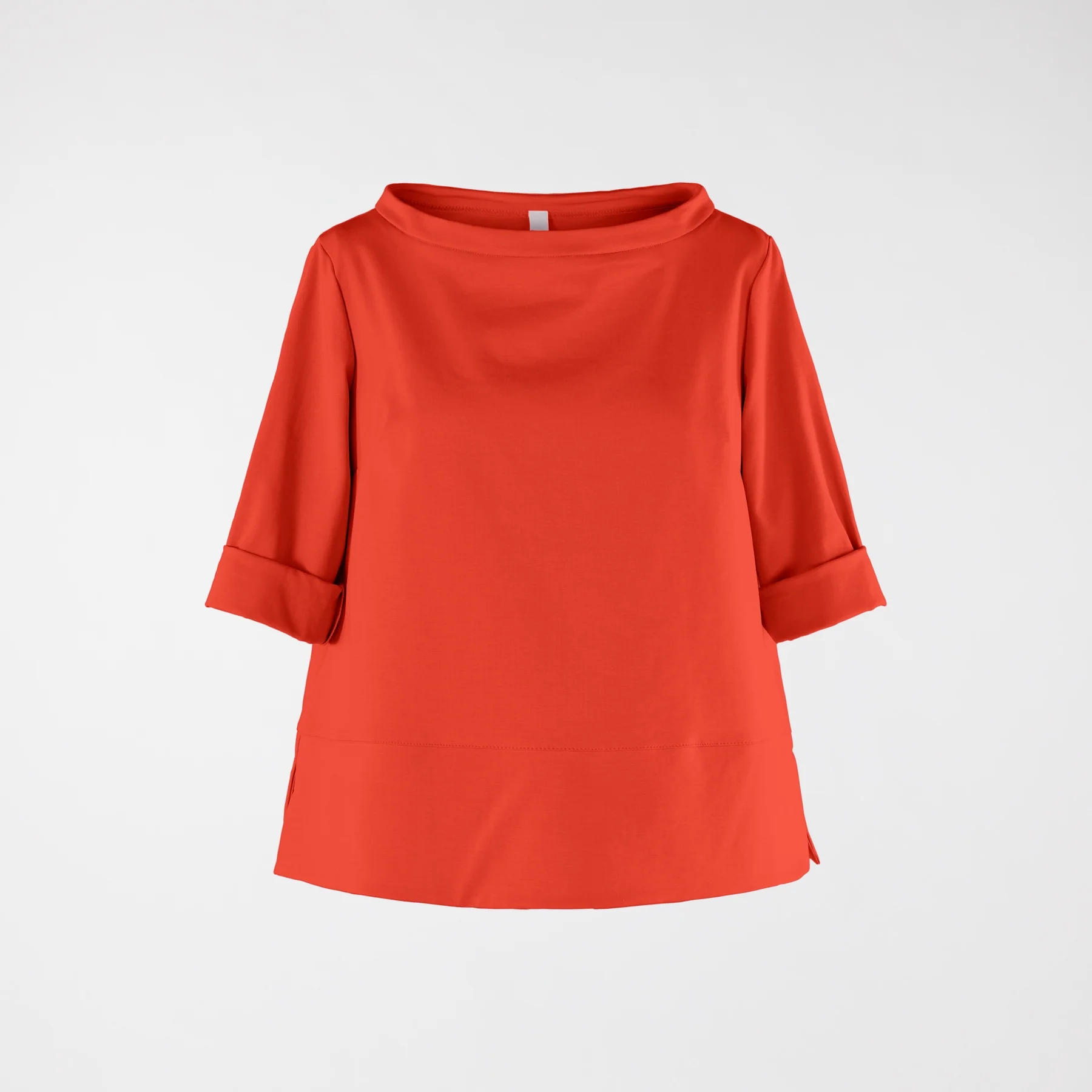 PUNTO MILANO FABRIC T-SHIRT WITH COLLAR - Image 7