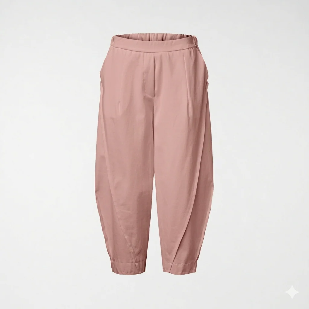 PUNTO MILANO FABRIC TROUSERS WITH EXTERNAL SEAMS - Image 12