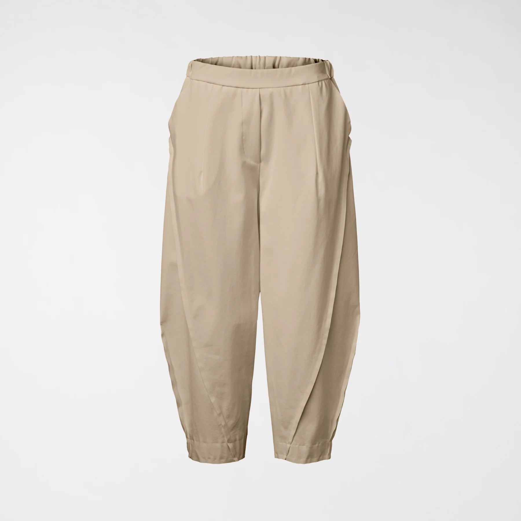 PUNTO MILANO FABRIC TROUSERS WITH EXTERNAL SEAMS - Image 6