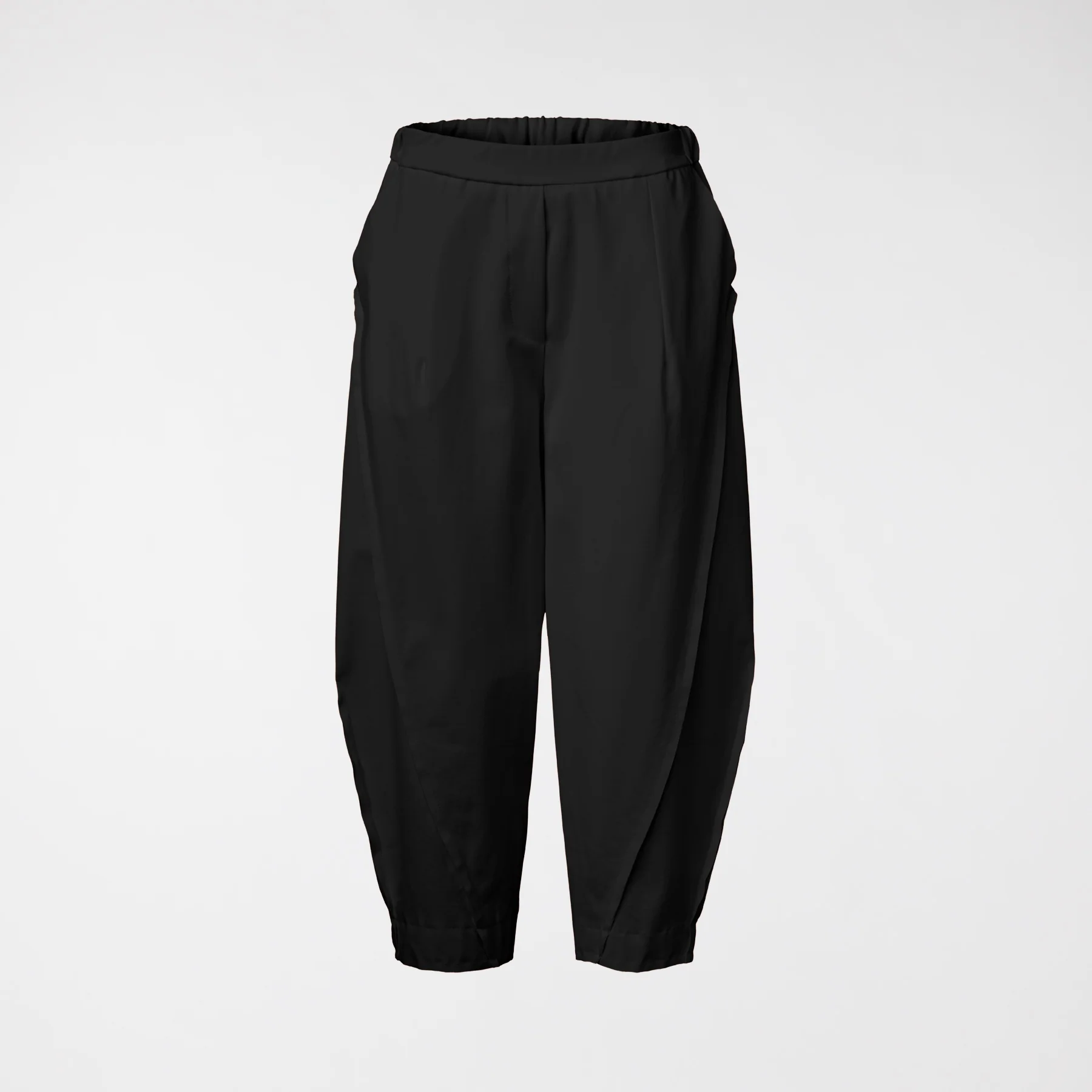 PUNTO MILANO FABRIC TROUSERS WITH EXTERNAL SEAMS - Image 8