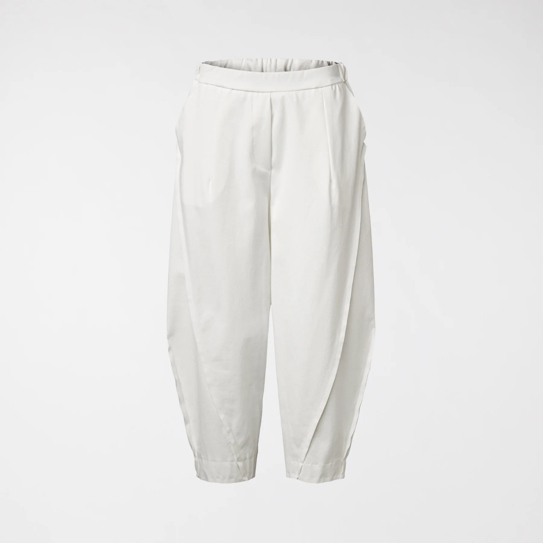 PUNTO MILANO FABRIC TROUSERS WITH EXTERNAL SEAMS - Image 7