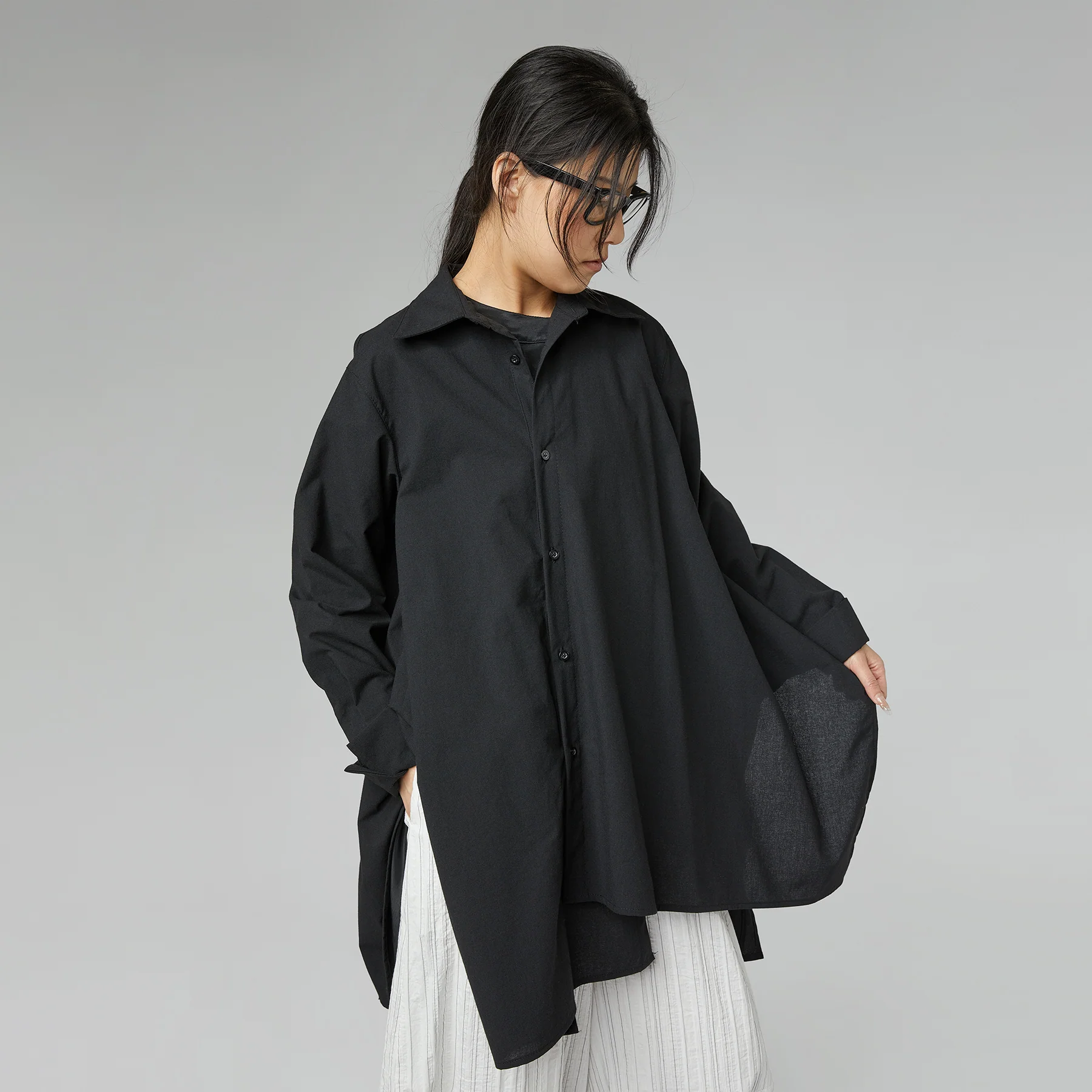 WIDE BLACK SHIRT - Image 3
