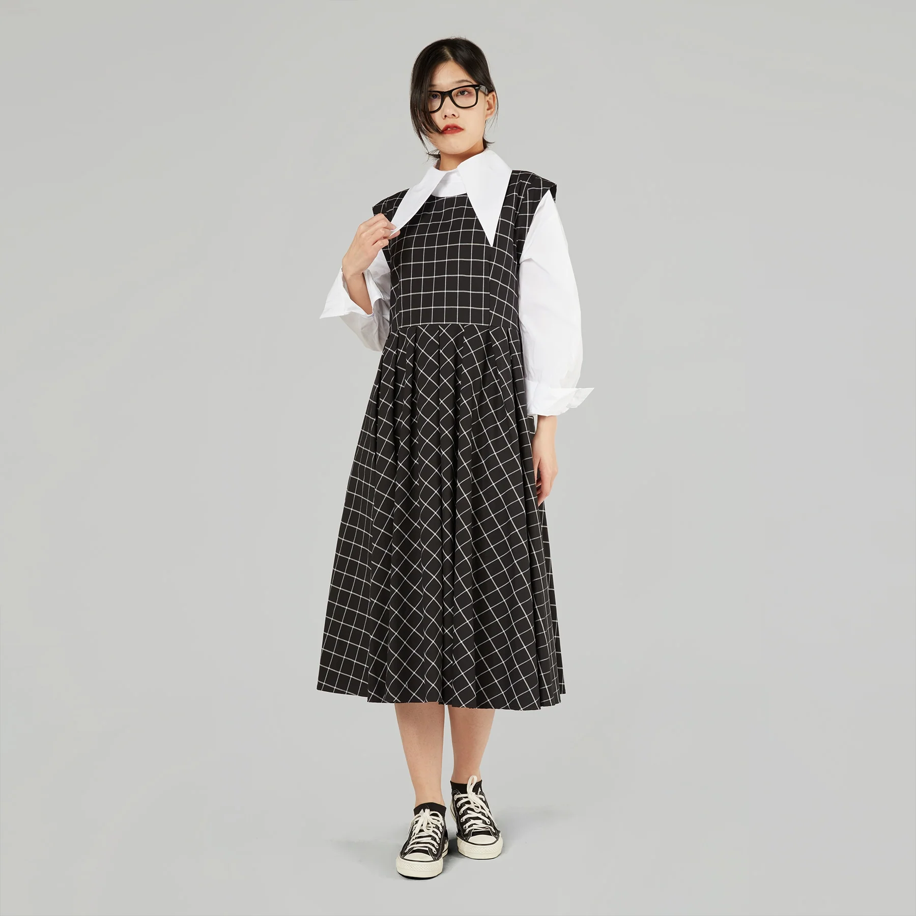 SHIRT WITH POINTED COLLAR - Image 8