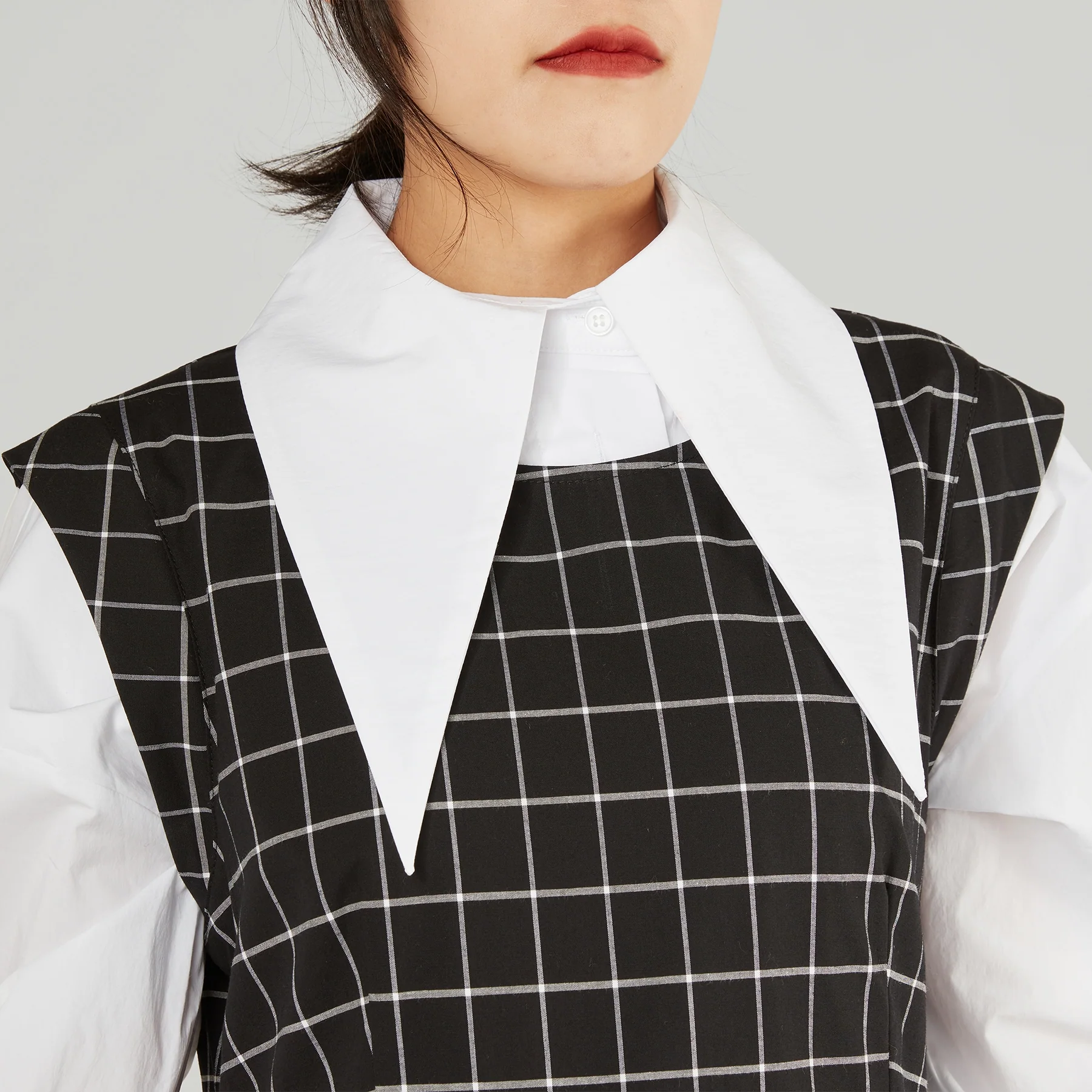 SHIRT WITH POINTED COLLAR - Image 9