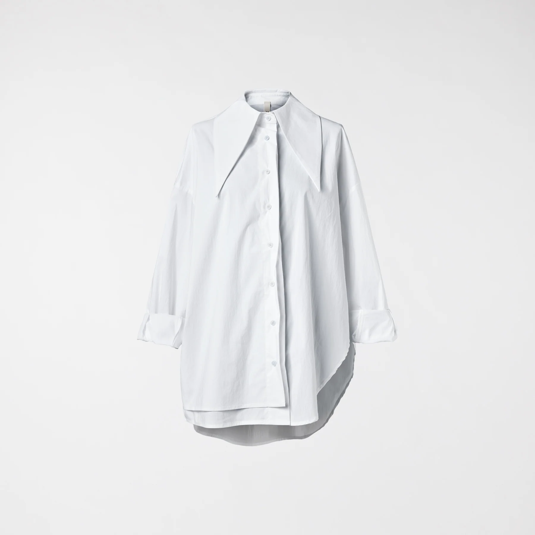 SHIRT WITH POINTED COLLAR - Image 7