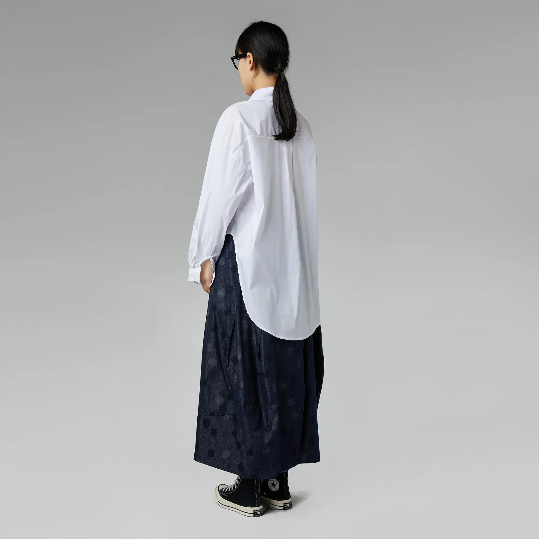 SHIRT WITH POINTED COLLAR - Image 12