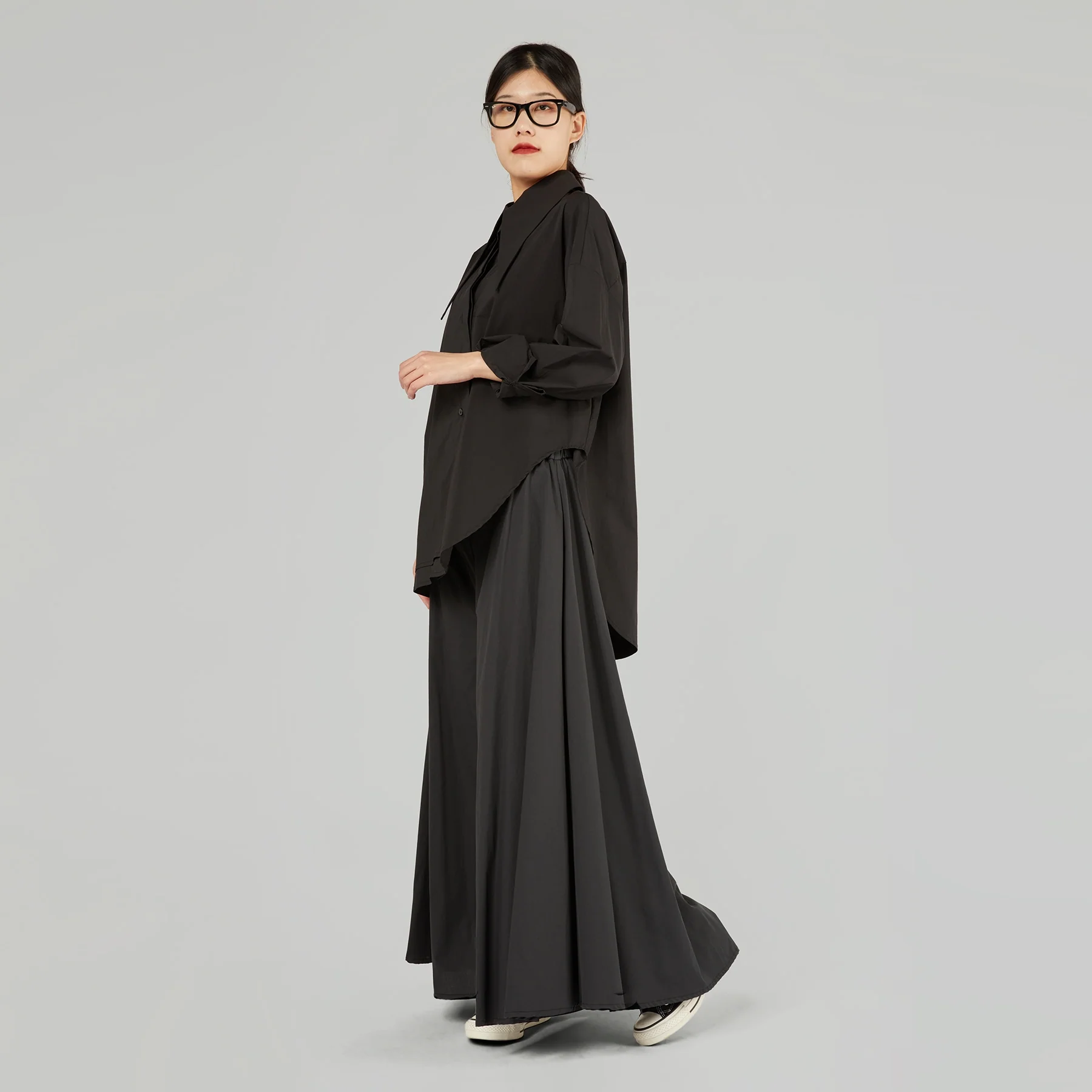 SHIRT WITH POINTED COLLAR - Image 4