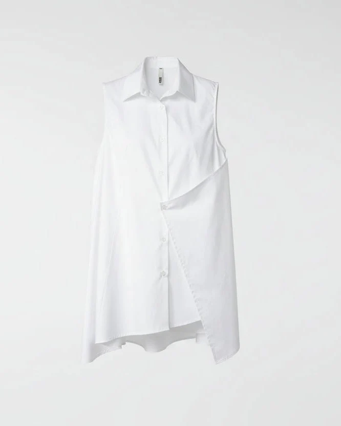 SLEEVELESS SHIRT WITH WALLET CLOSURE - Image 6