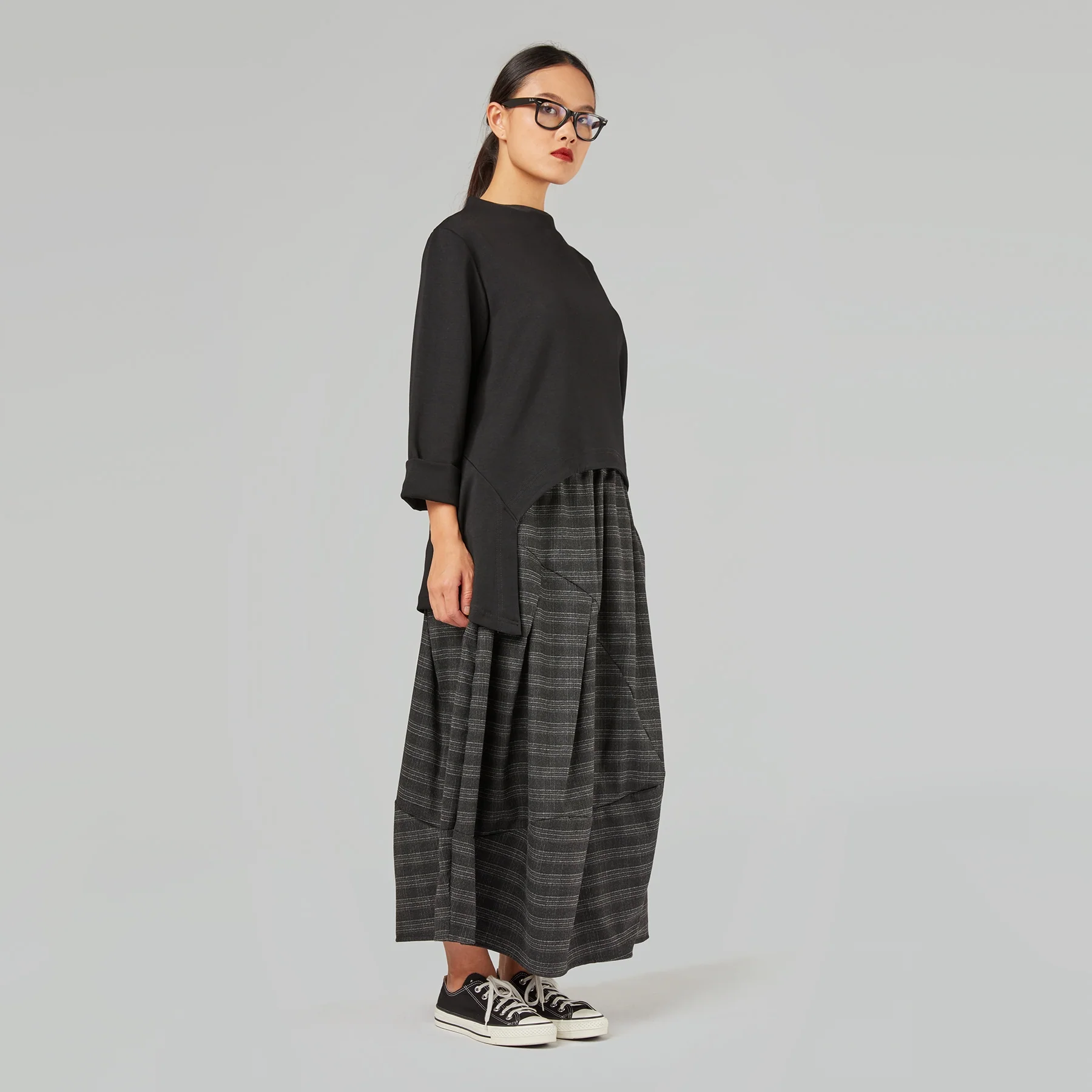 SWEATSHIRT WITH COLLAR IN SOFT COTTON - Image 10