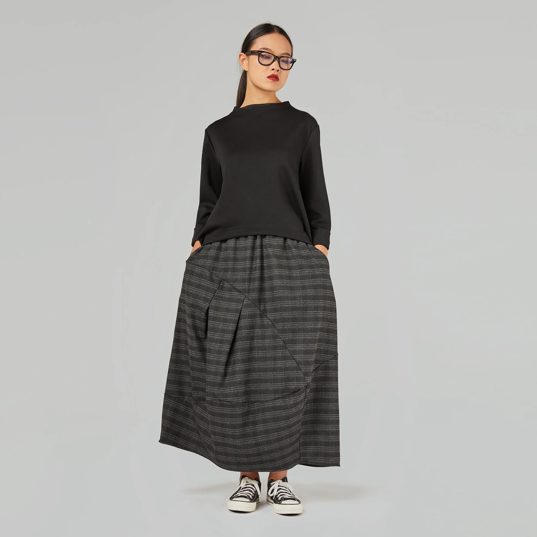 SWEATSHIRT WITH COLLAR IN SOFT COTTON - Image 13