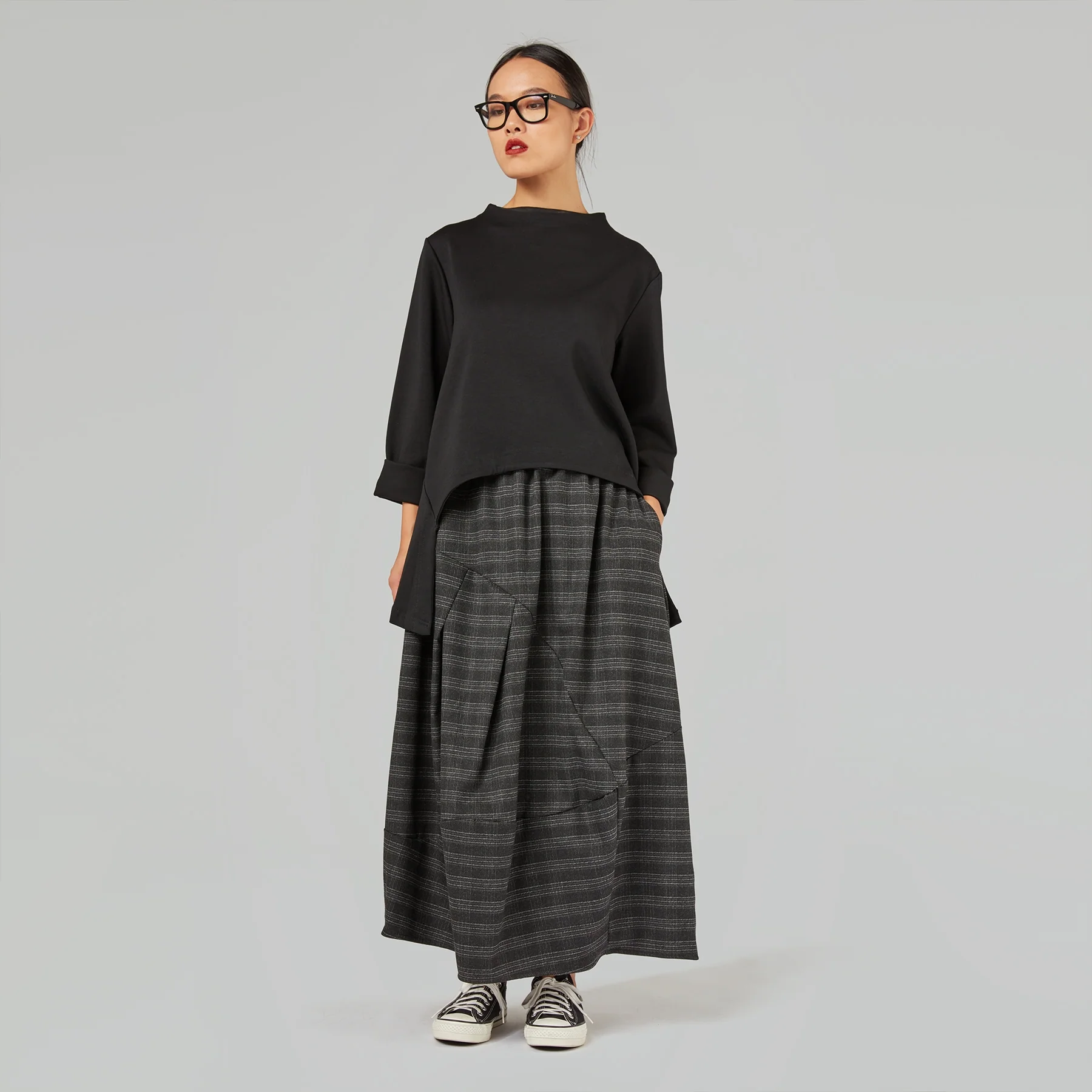SWEATSHIRT WITH COLLAR IN SOFT COTTON - Image 14