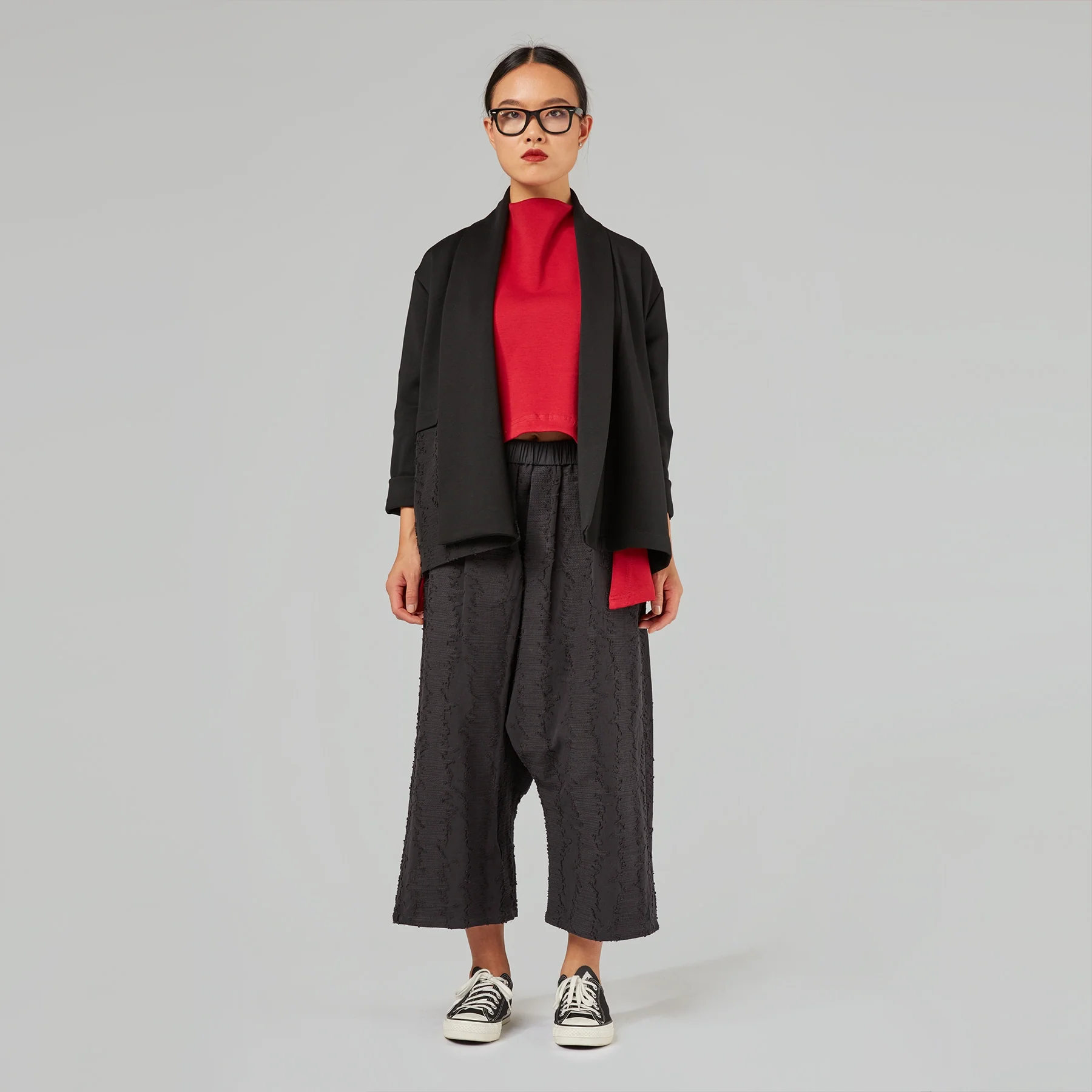 SWEATSHIRT WITH COLLAR IN SOFT COTTON - Image 7