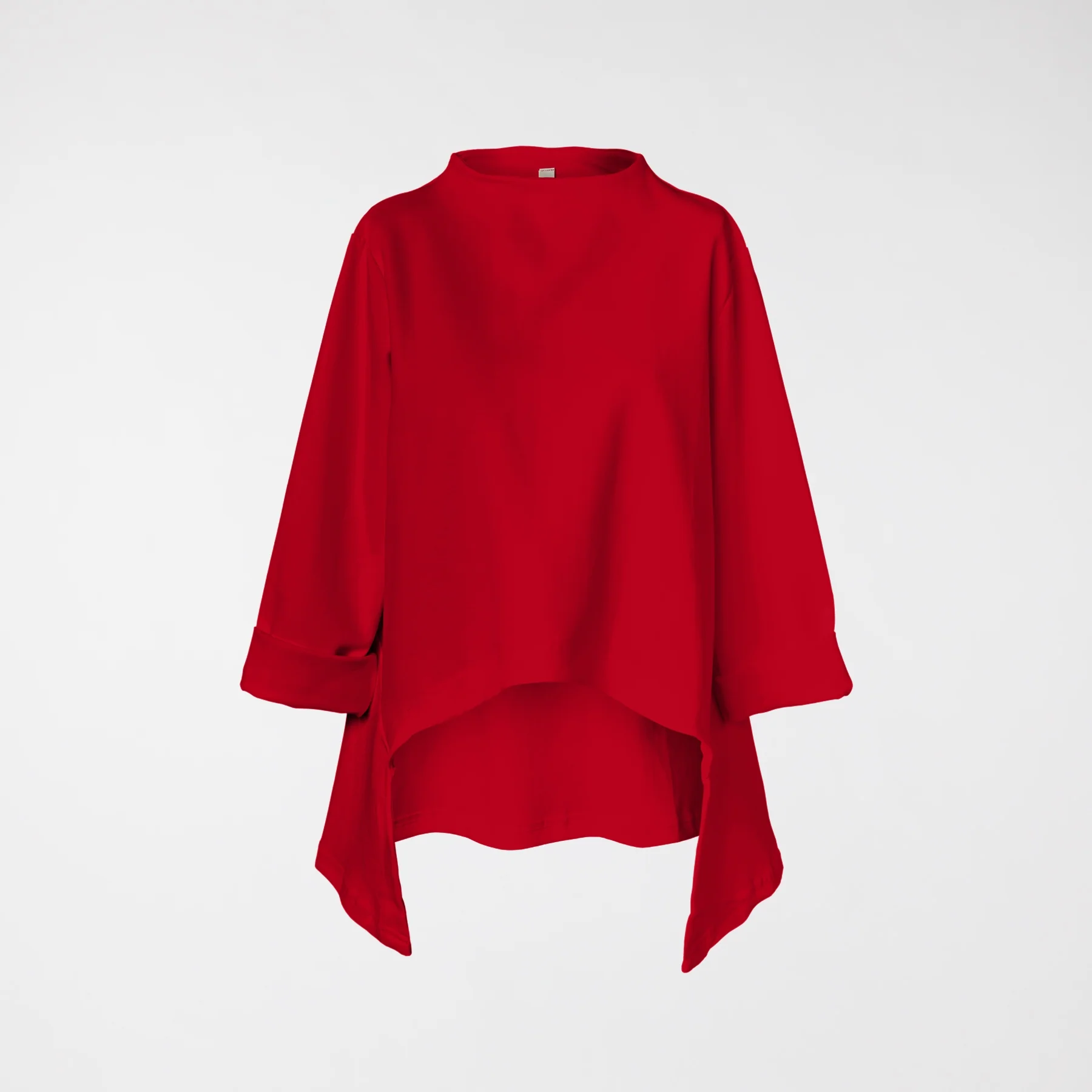 SWEATSHIRT WITH COLLAR IN SOFT COTTON - Image 8