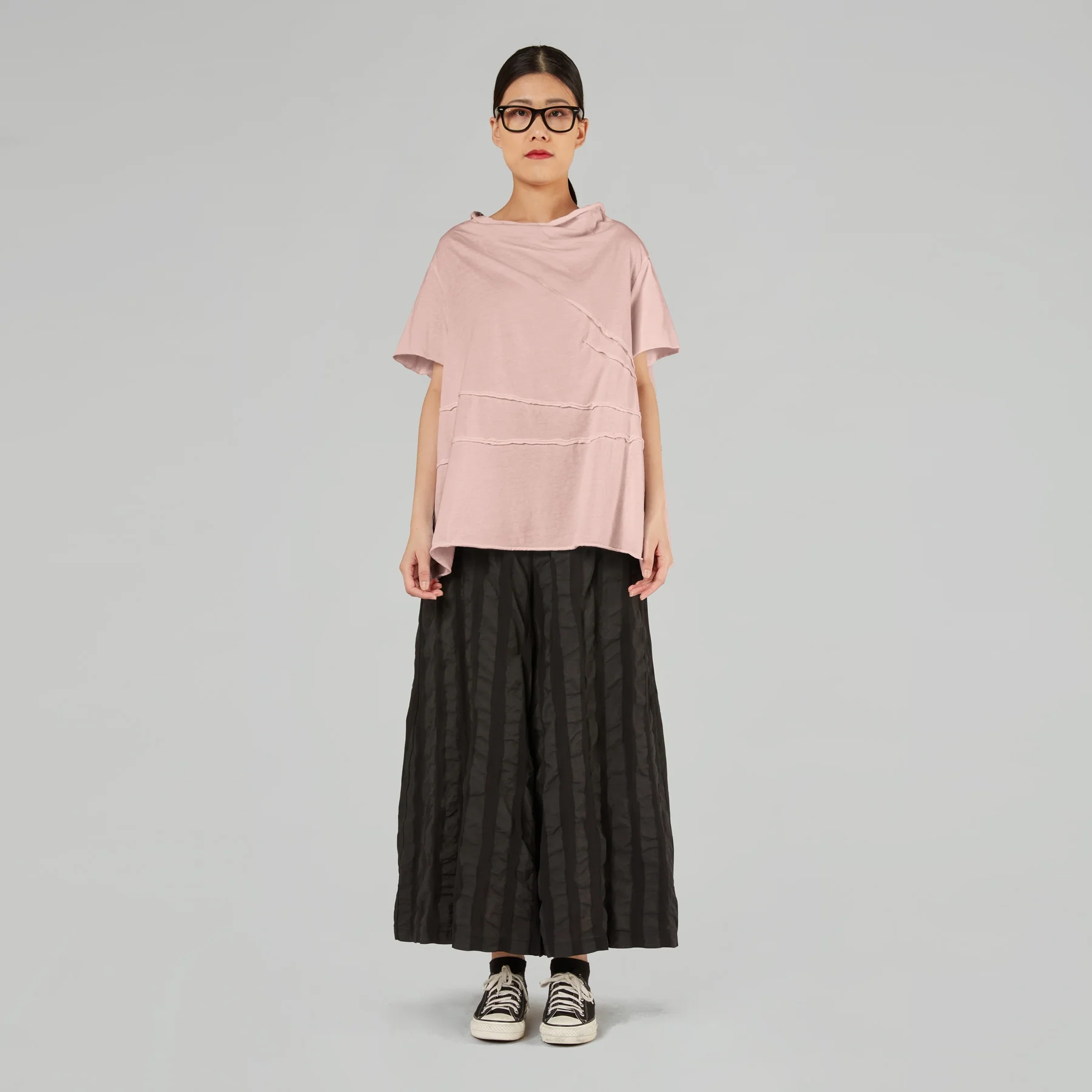 T-SHIRT WITH EXTERNAL SEAMS - Image 7