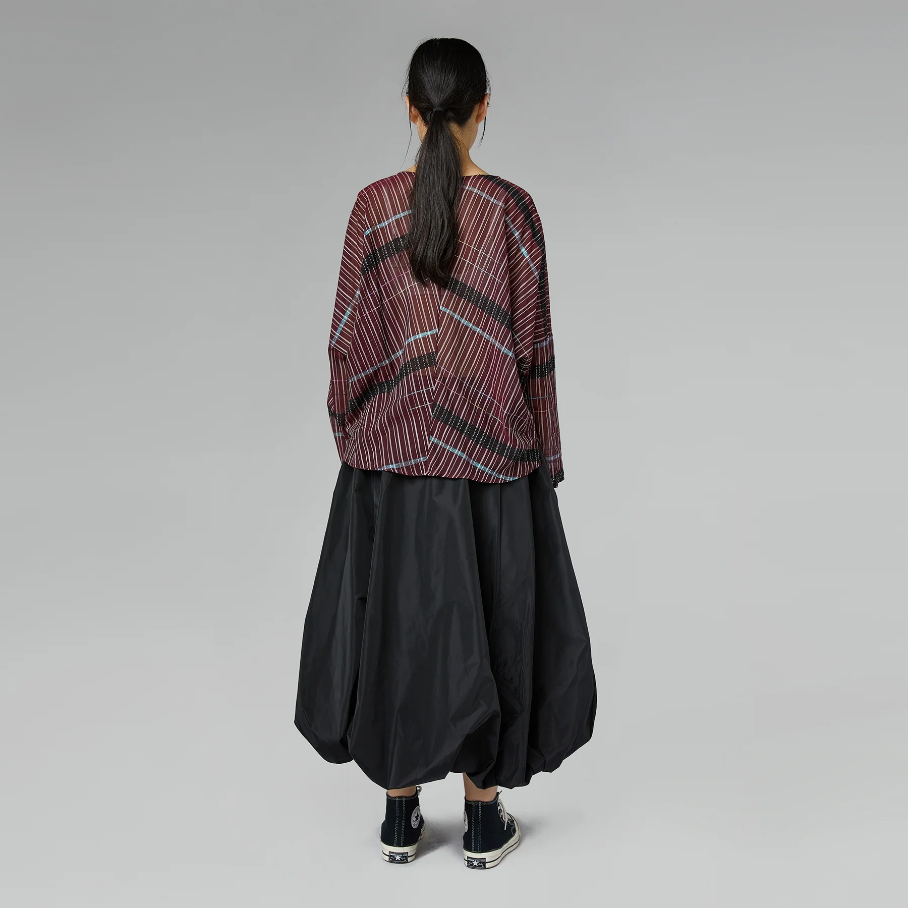 TAFFETA BALLOON SKIRT - Image 3