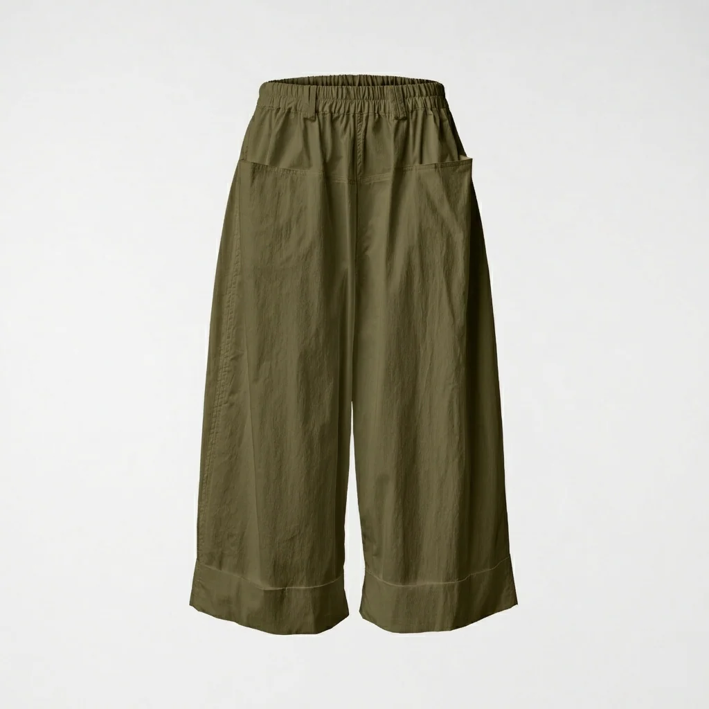TROUSERS WITH FRONTAL POCKETS MILITARY