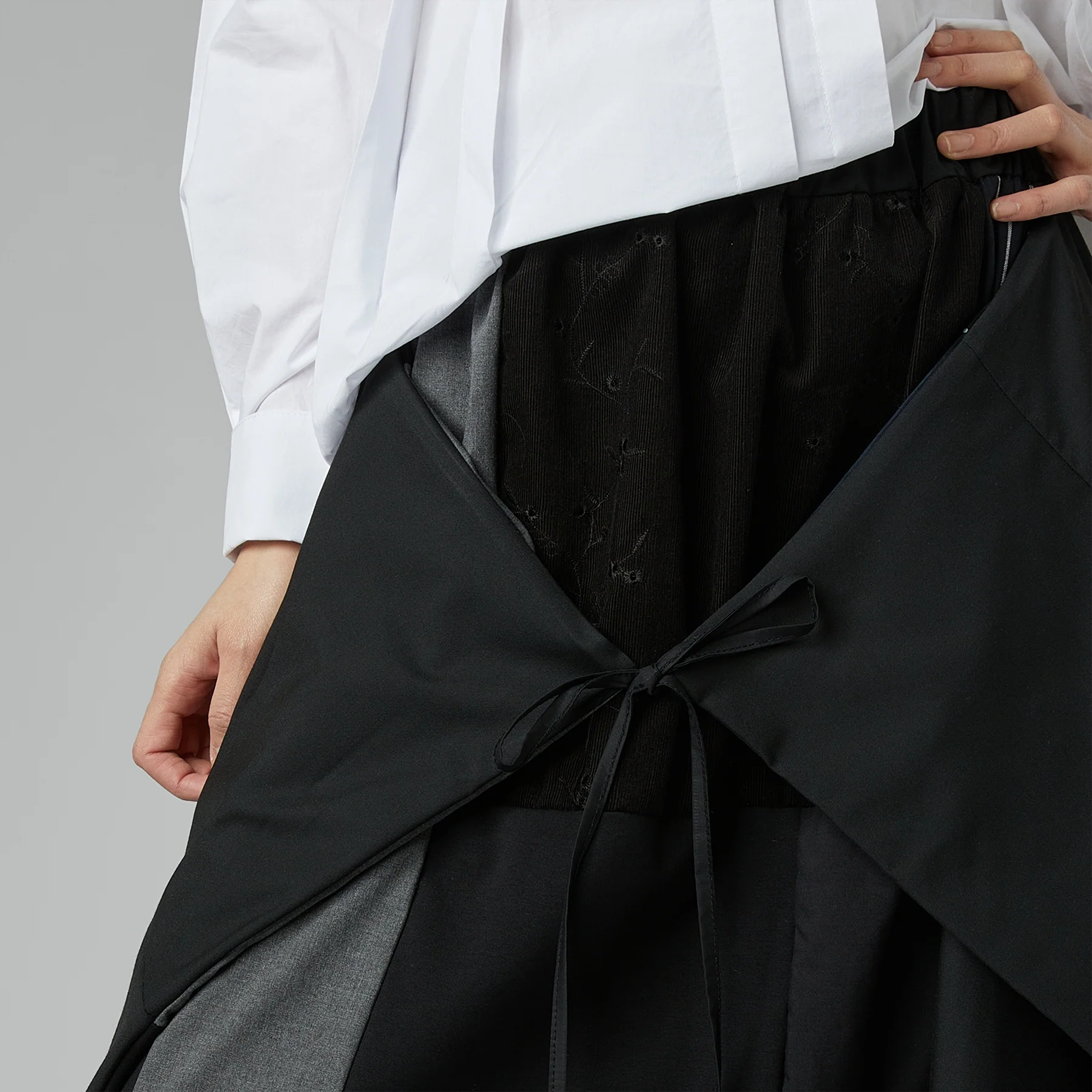 WALLET SKIRT IN PATCHWORK FABRIC - Image 5