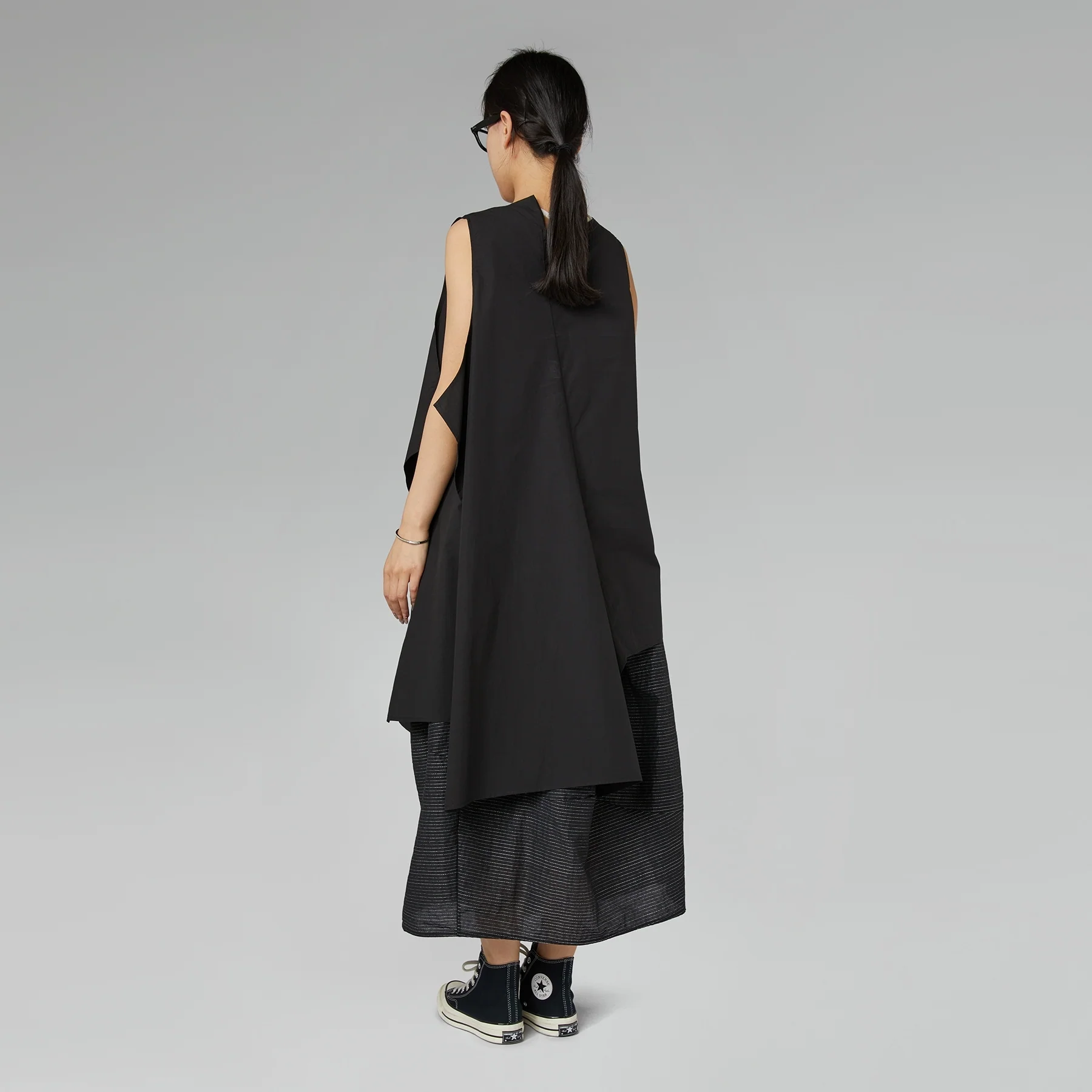 ASYMMETRIC NECKLINE TOP - Image 3
